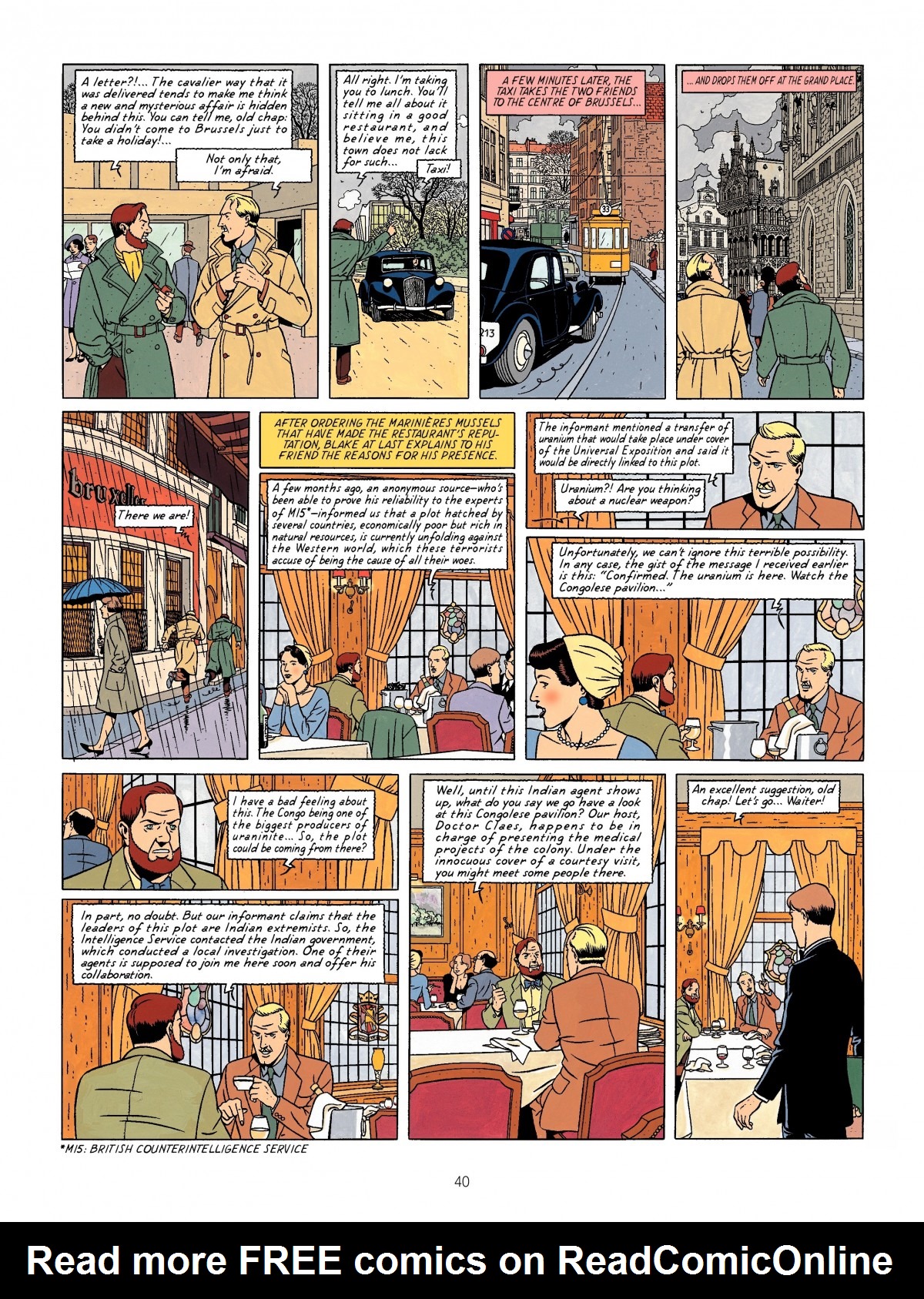 Read online Blake & Mortimer comic -  Issue #9 - 42