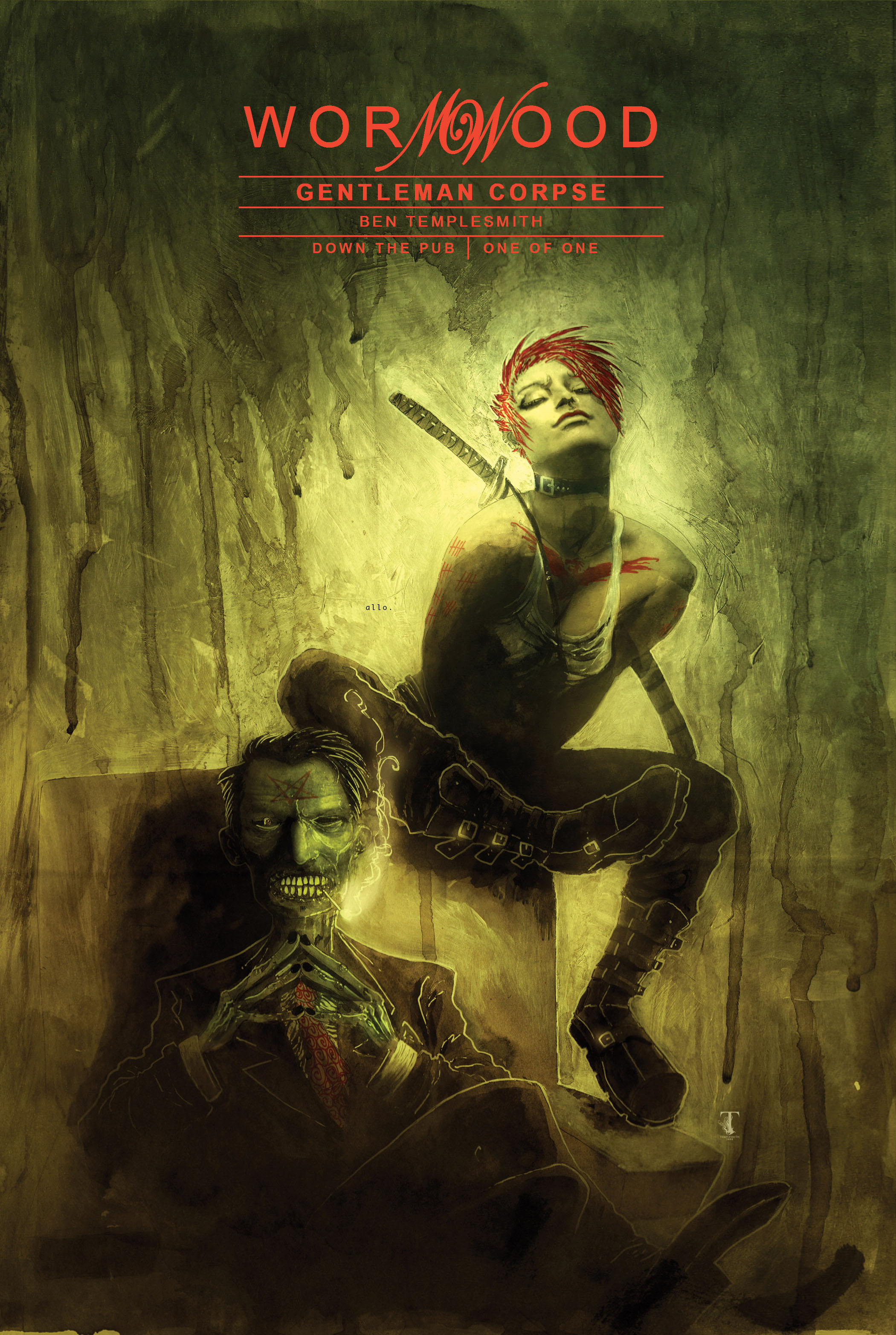 Read online Wormwood: Gentleman Corpse comic -  Issue #13 - 1