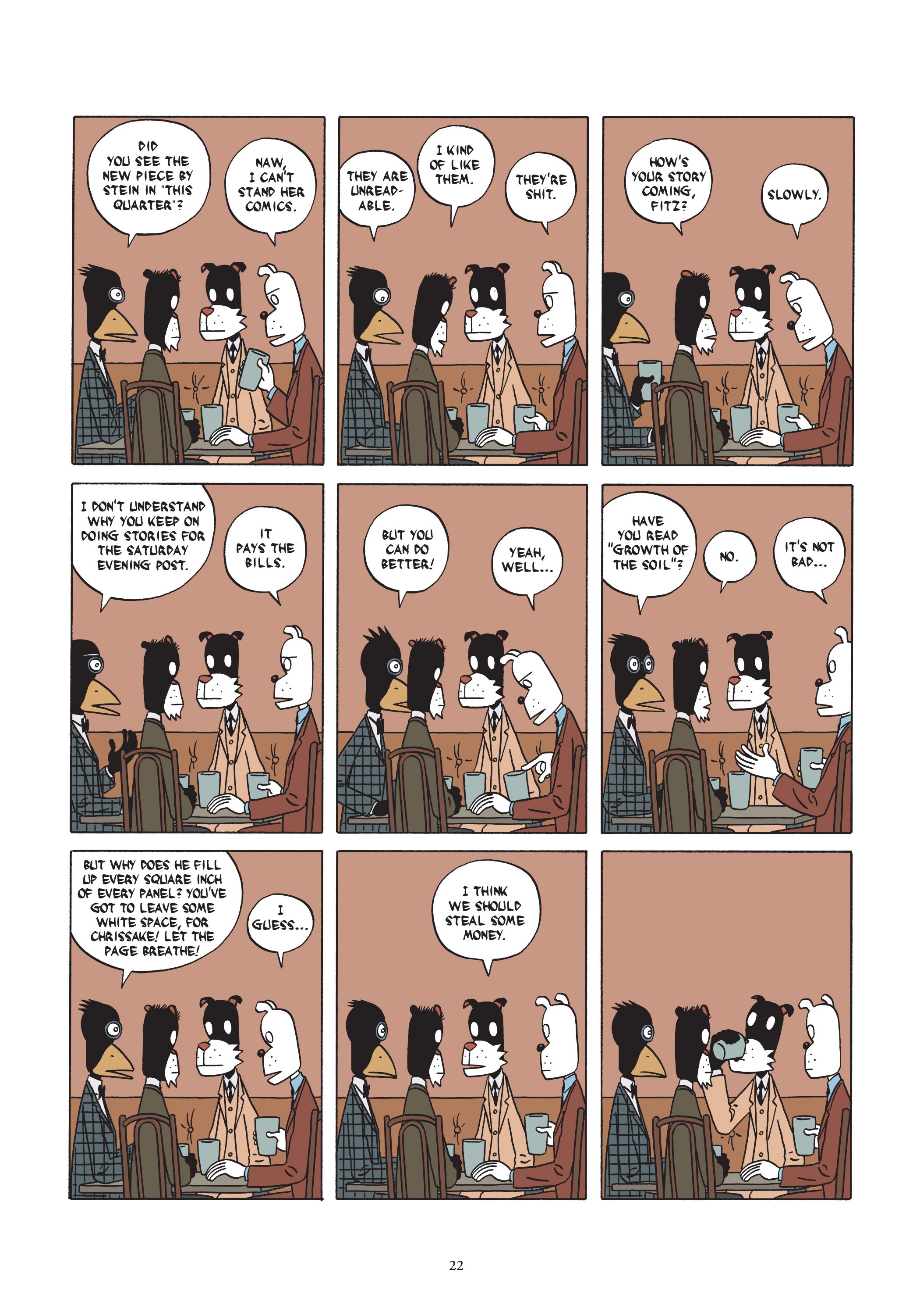 Read online Left Bank Gang comic -  Issue # Full - 25
