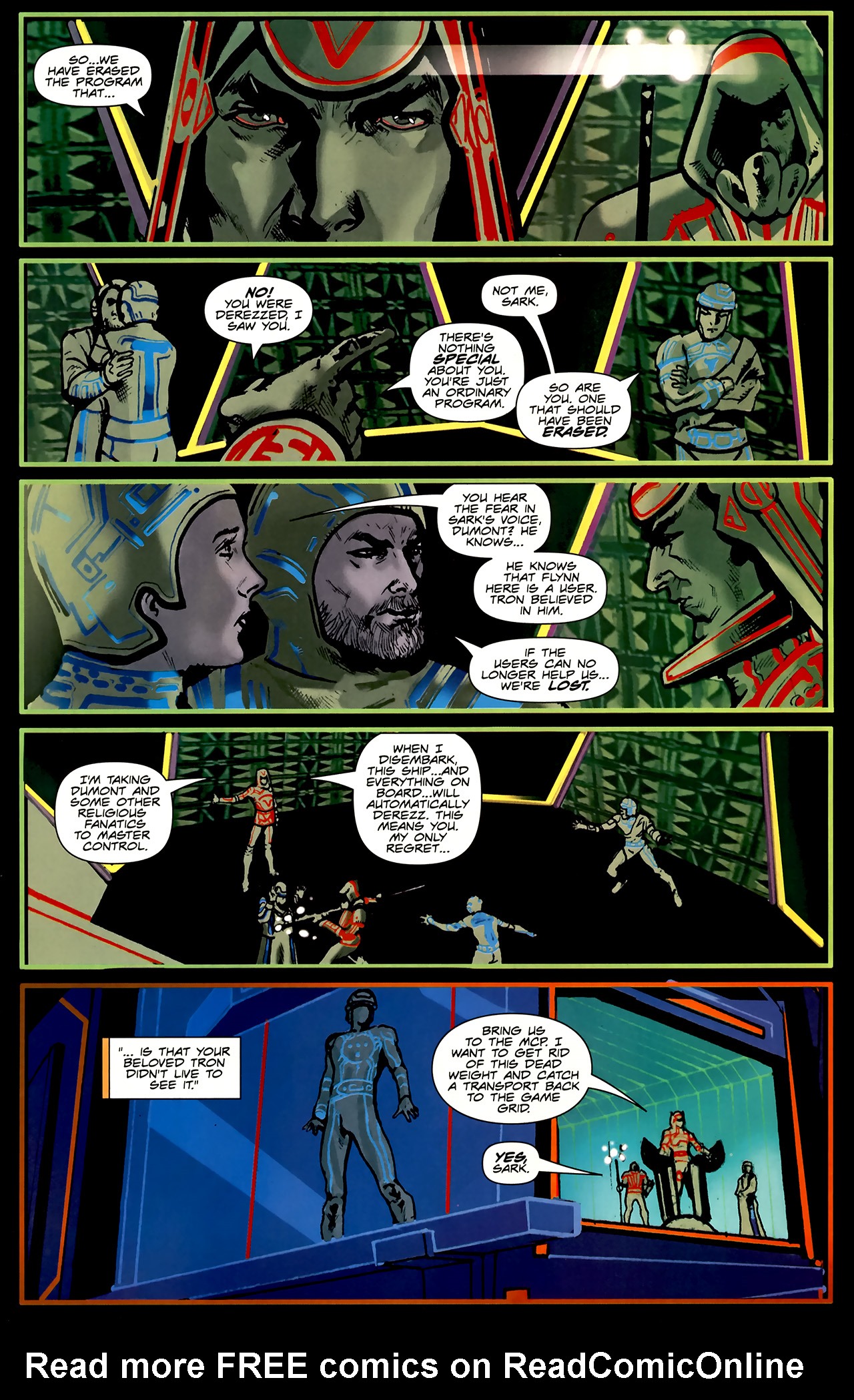 Read online TRON: Original Movie Adaptation comic -  Issue #2 - 24