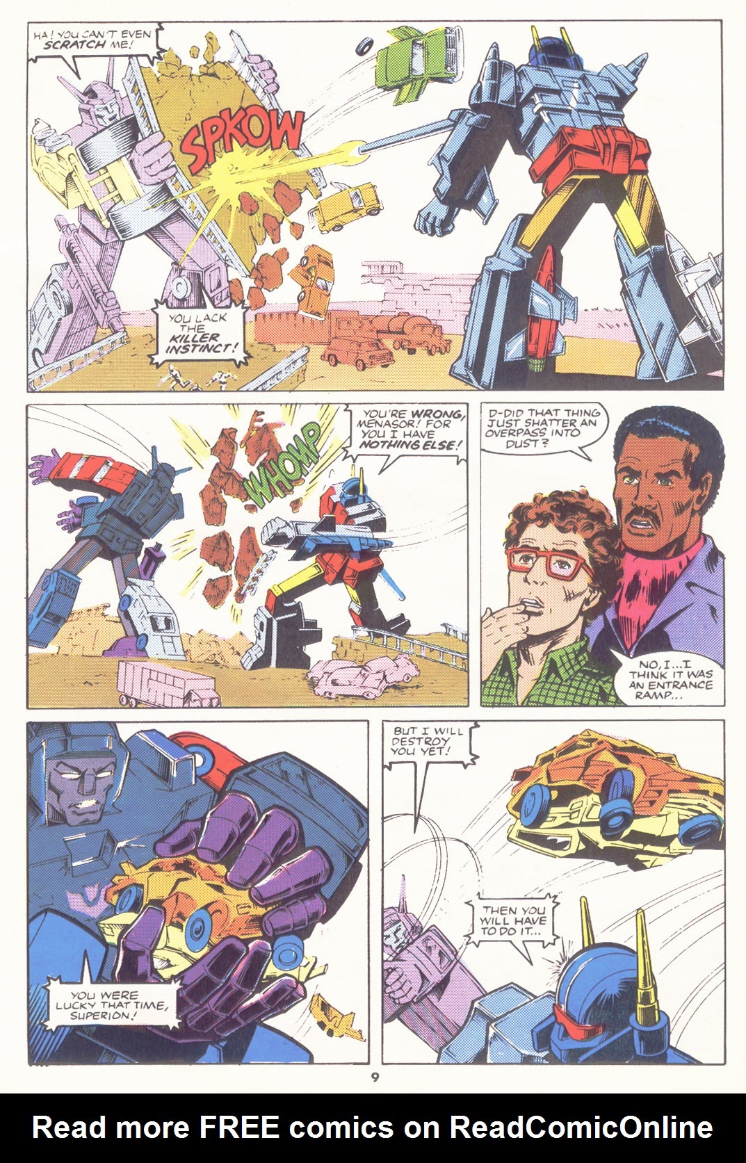 Read online The Transformers (UK) comic -  Issue #92 - 9