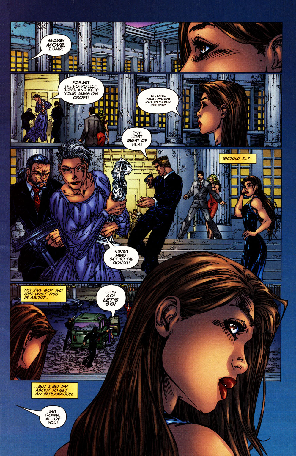 Read online Witchblade/Tomb Raider comic -  Issue #1 - 5