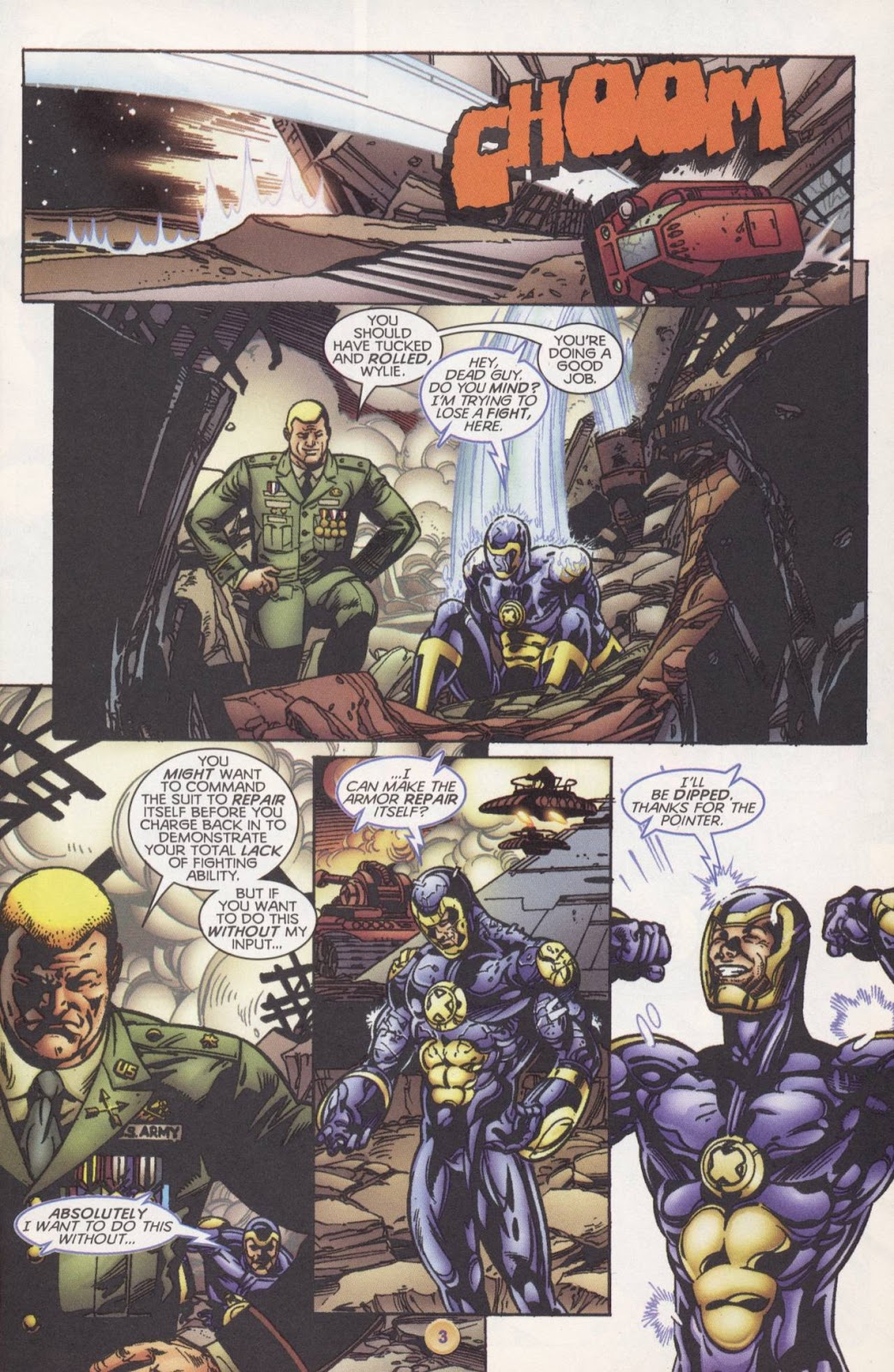 X-O Manowar (1996) issue 18 - Page 4