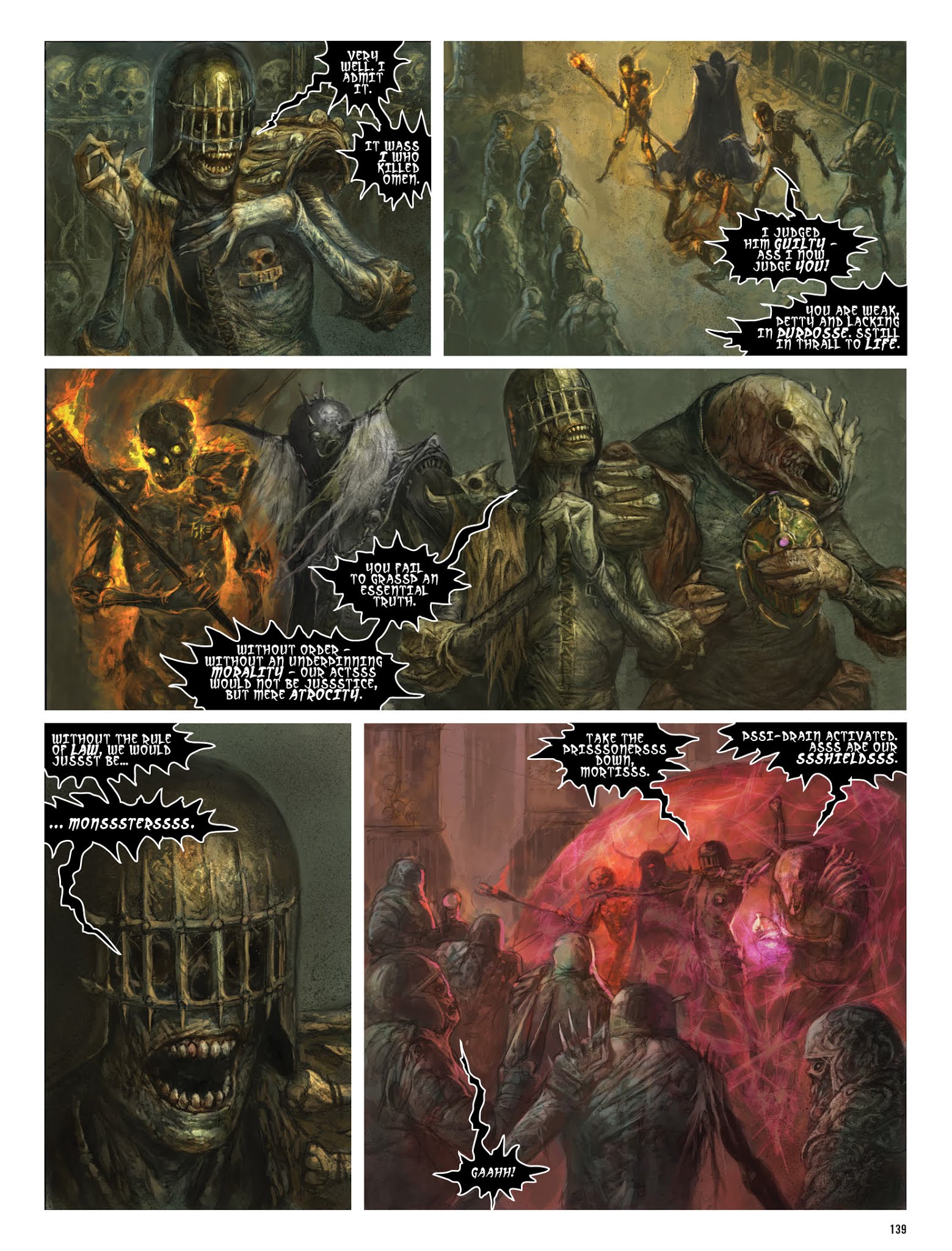 Read online The Dark Judges: The Fall of Deadworld comic -  Issue # TPB - 140