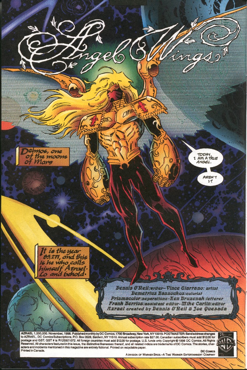 Read online Azrael (1995) comic -  Issue #1000000 - 2