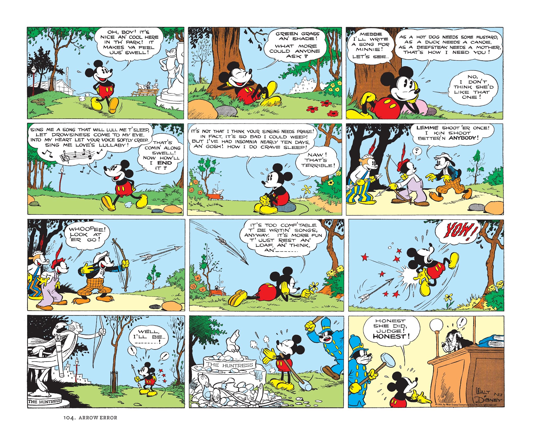 Read online Walt Disney's Mickey Mouse Color Sundays comic -  Issue # TPB 1 (Part 2) - 4