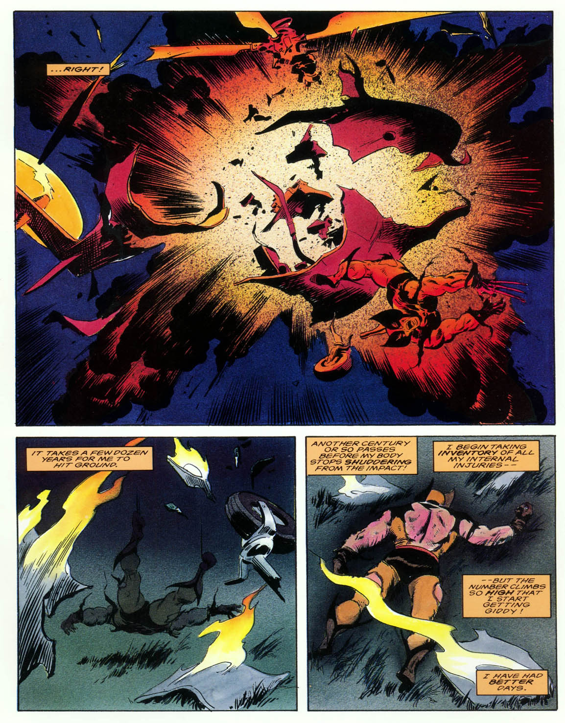 Read online Marvel Graphic Novel comic - Issue #67 - Wolverine - Bloody ...