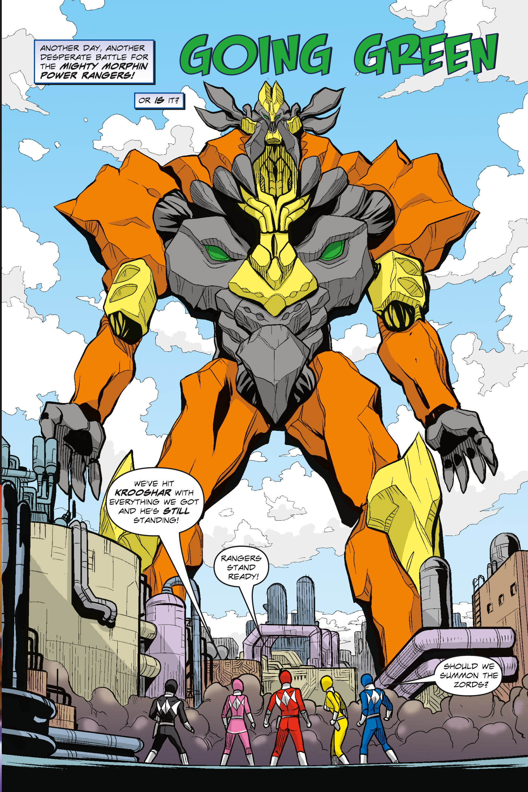 Read online Mighty Morphin Power Rangers: Going Green comic -  Issue # Full - 14