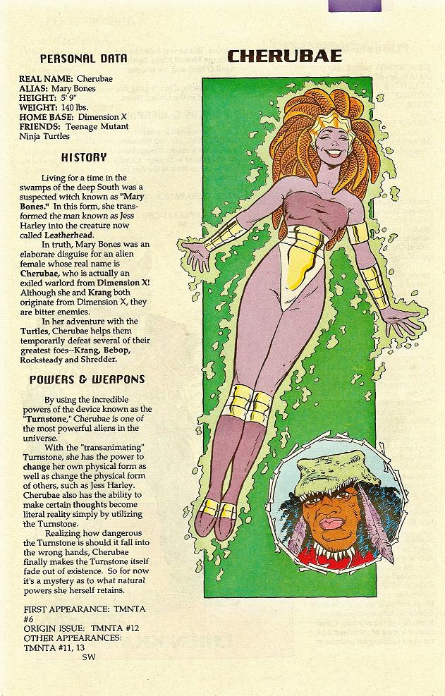 Read online Teenage Mutant Ninja Turtles Mutant Universe Sourcebook comic -  Issue #1 - 16