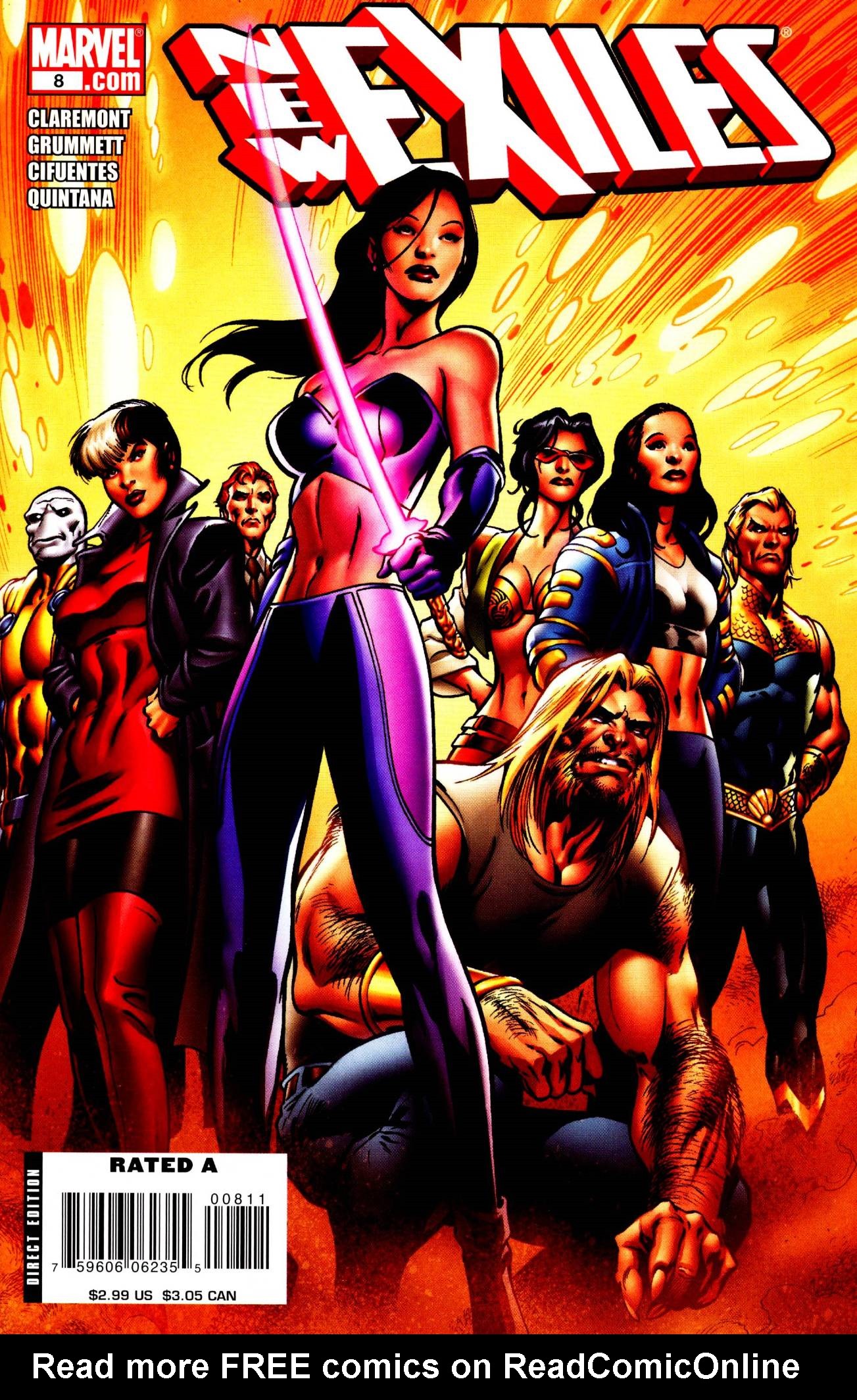 Read online New Exiles comic -  Issue #8 - 1