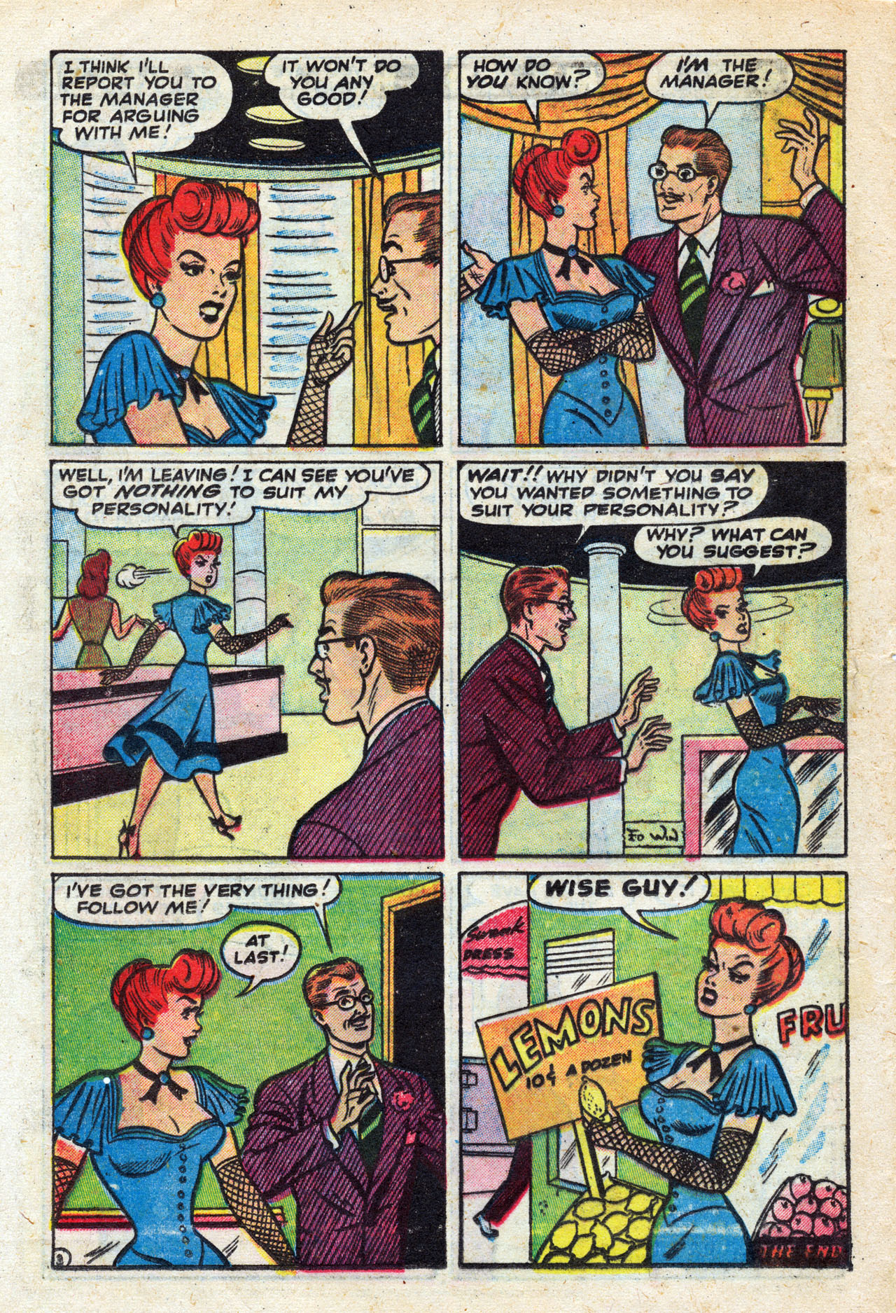 Read online Hedy Of Hollywood Comics comic -  Issue #46 - 10