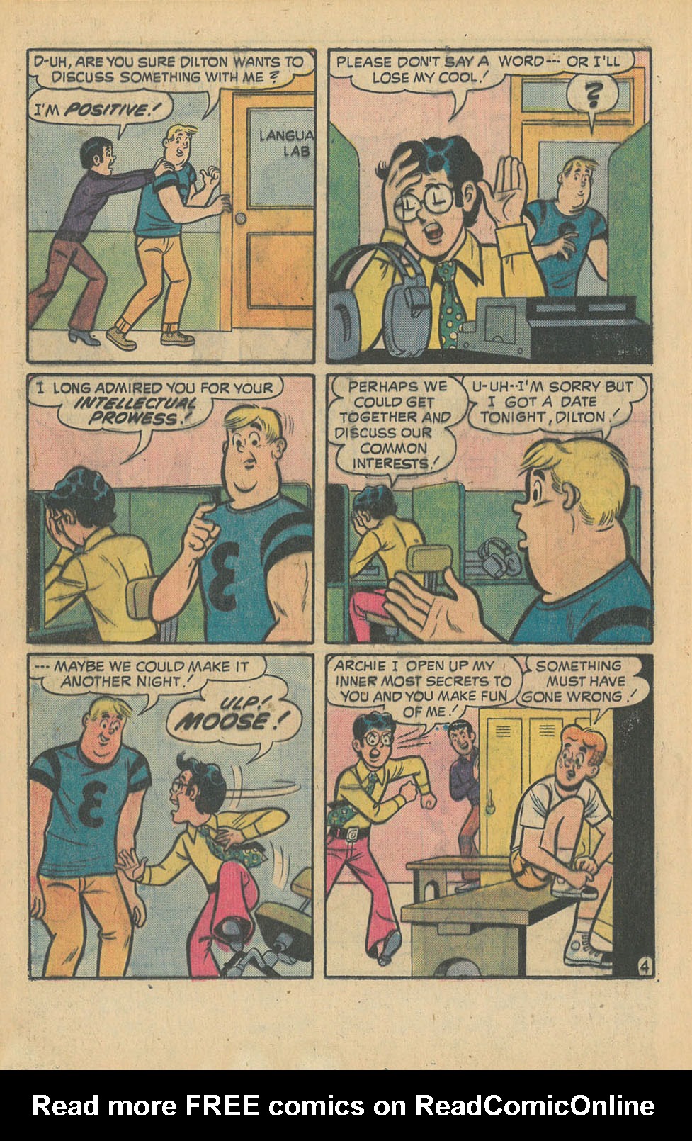 Read online Archie's TV Laugh-Out comic -  Issue #34 - 16