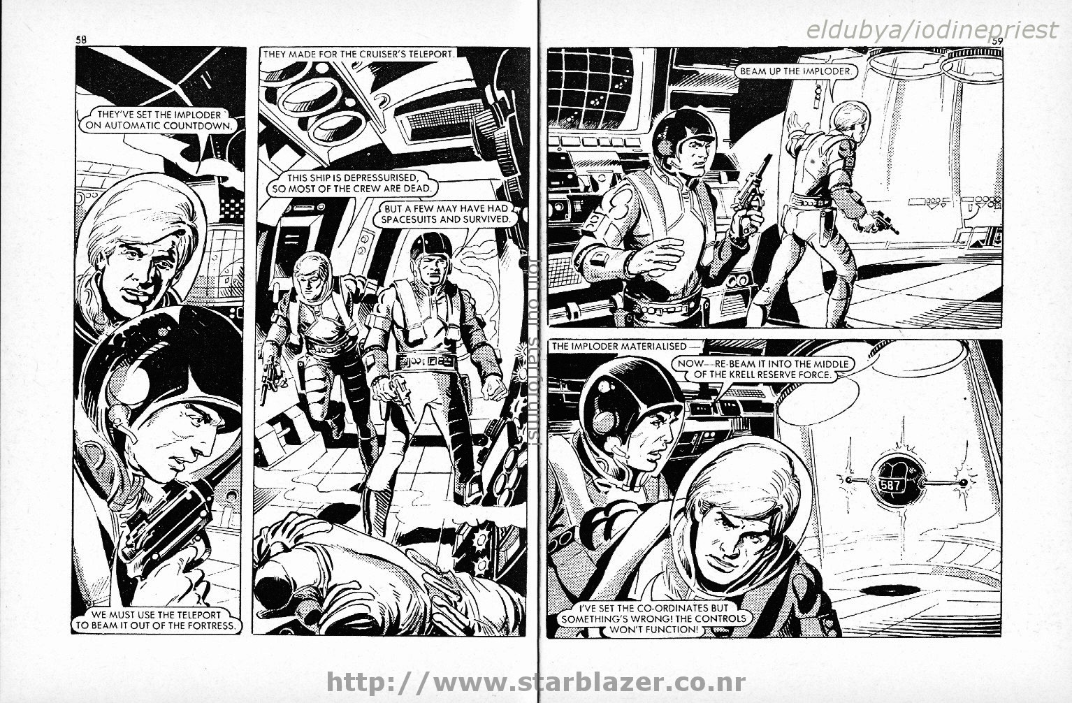 Read online Starblazer comic -  Issue #131 - 31