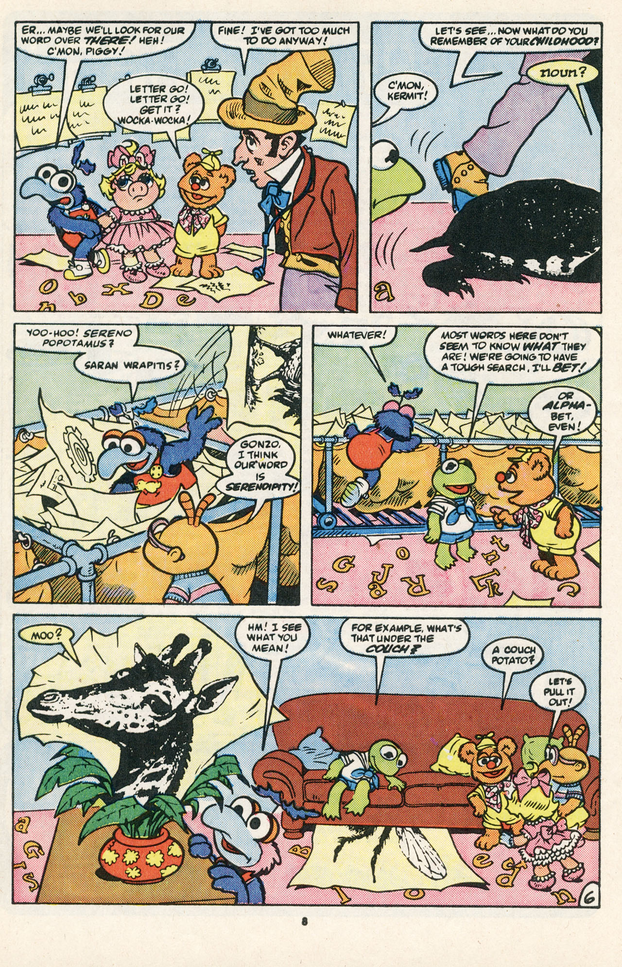 Read online Muppet Babies comic -  Issue #25 - 10