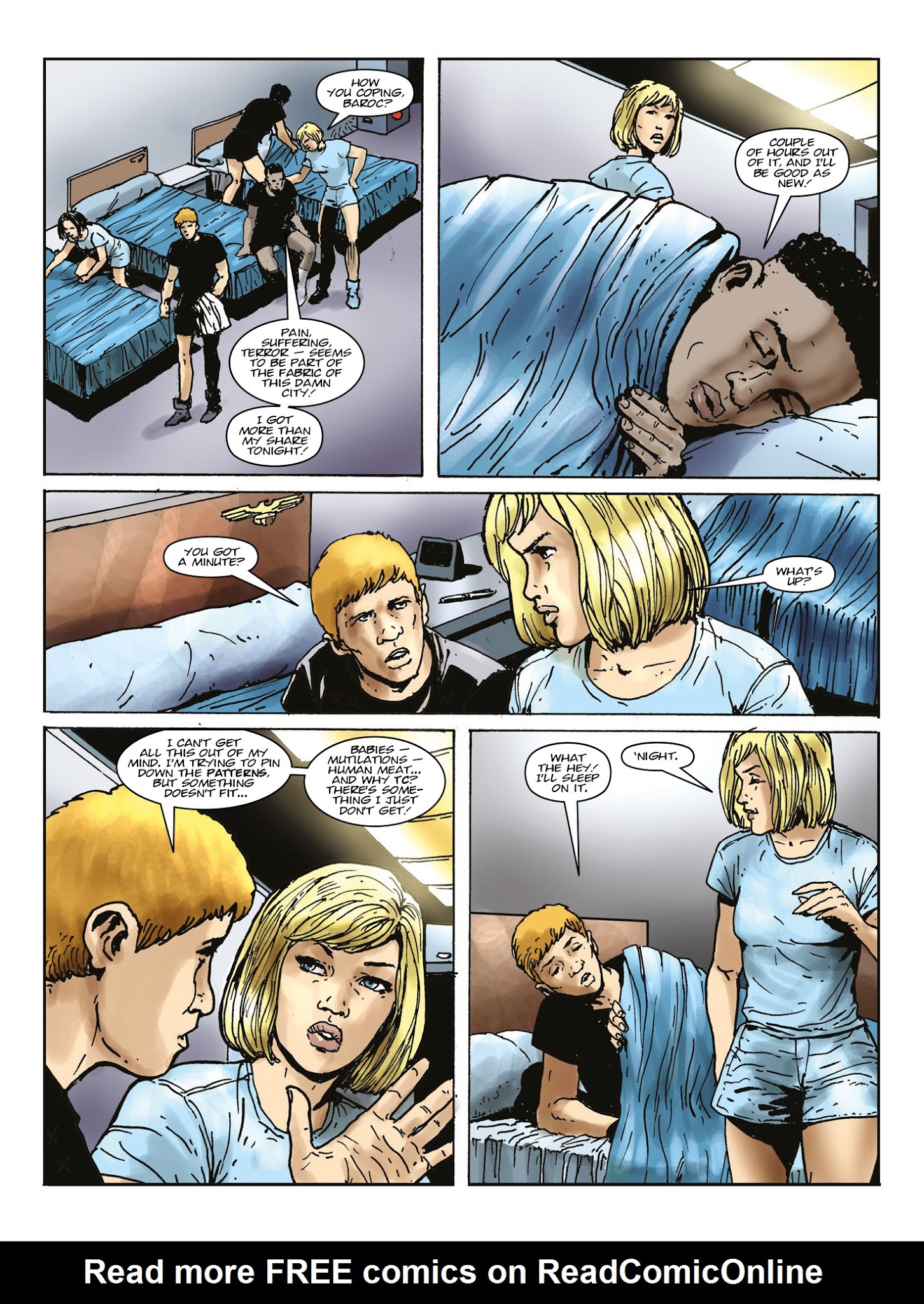 Read online Cadet Anderson: Teenage Kyx comic -  Issue # TPB - 100