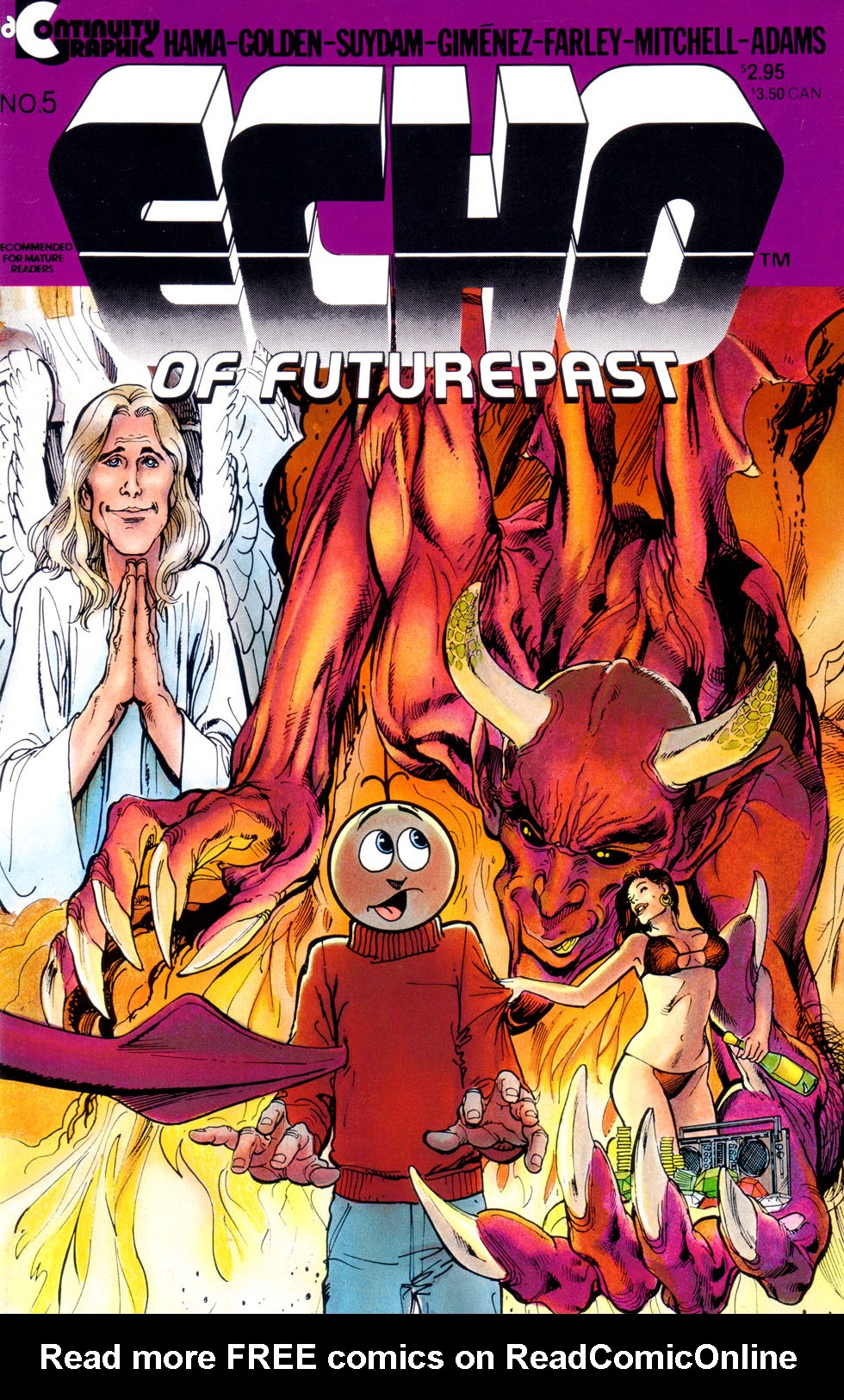 Read online Echo of Futurepast comic -  Issue #5 - 1