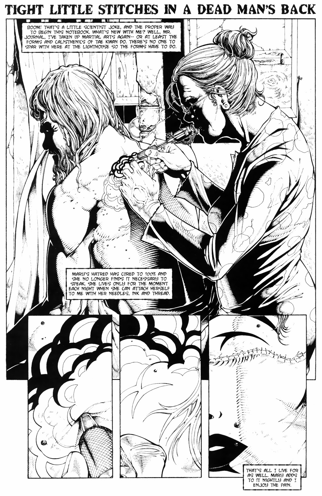 Read online Joe R. Lansdale's By Bizarre Hands comic -  Issue #4 - 3