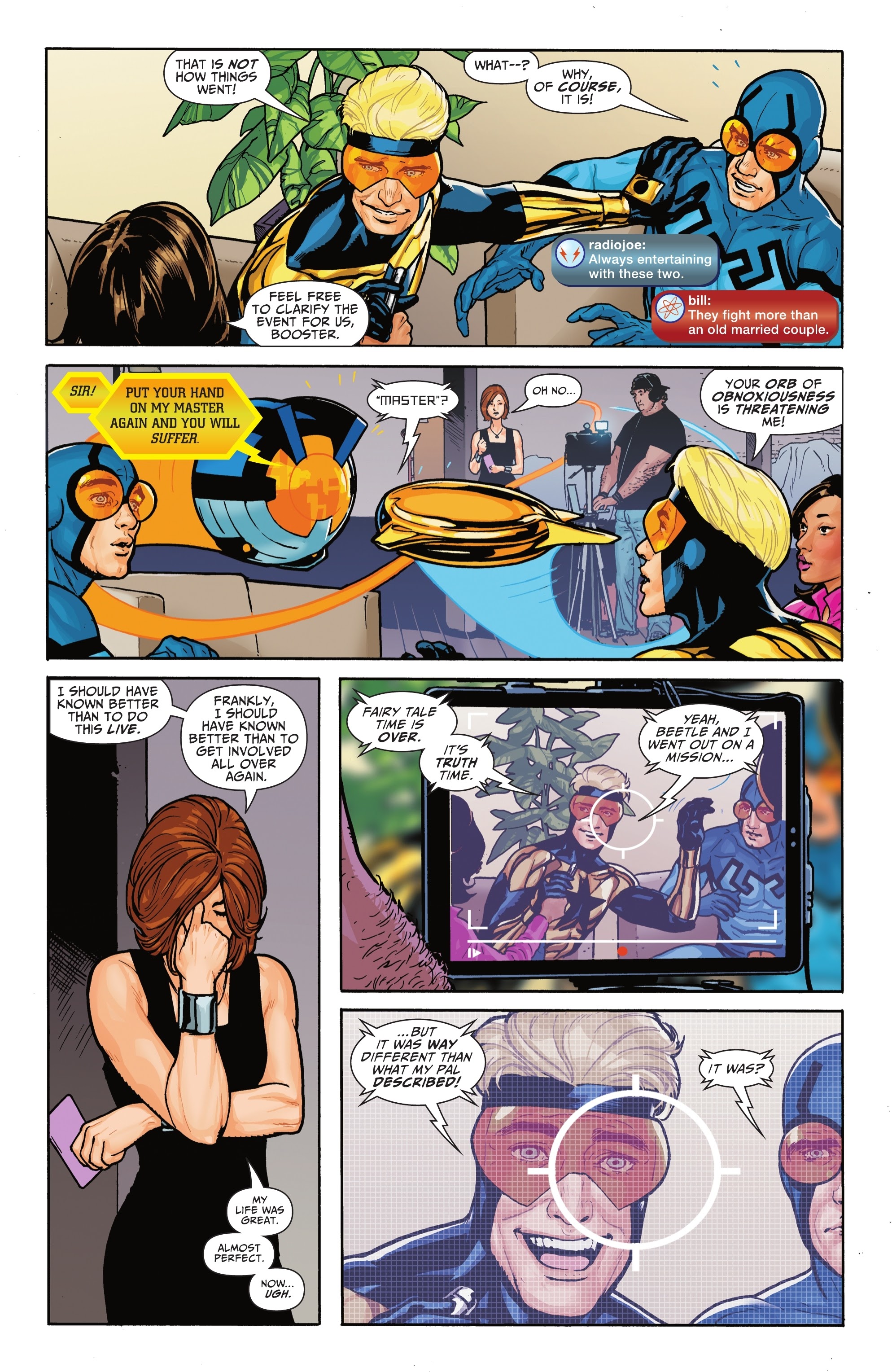Read online Blue & Gold comic -  Issue #4 - 9