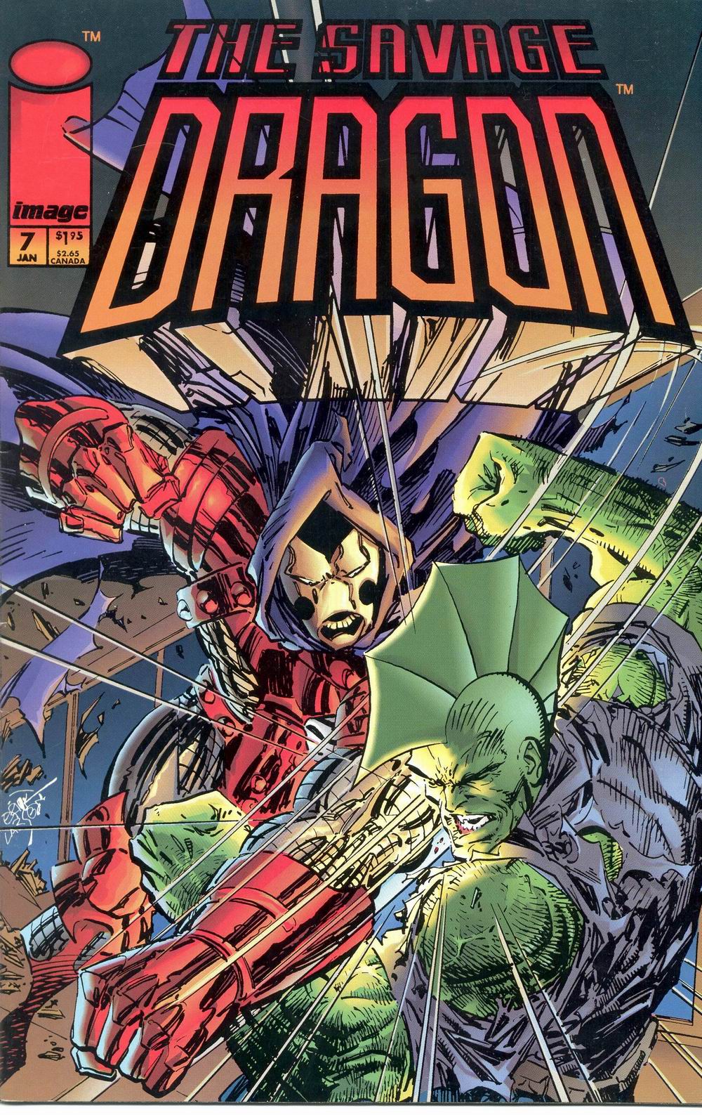 Read online The Savage Dragon (1993) comic -  Issue #7 - 1