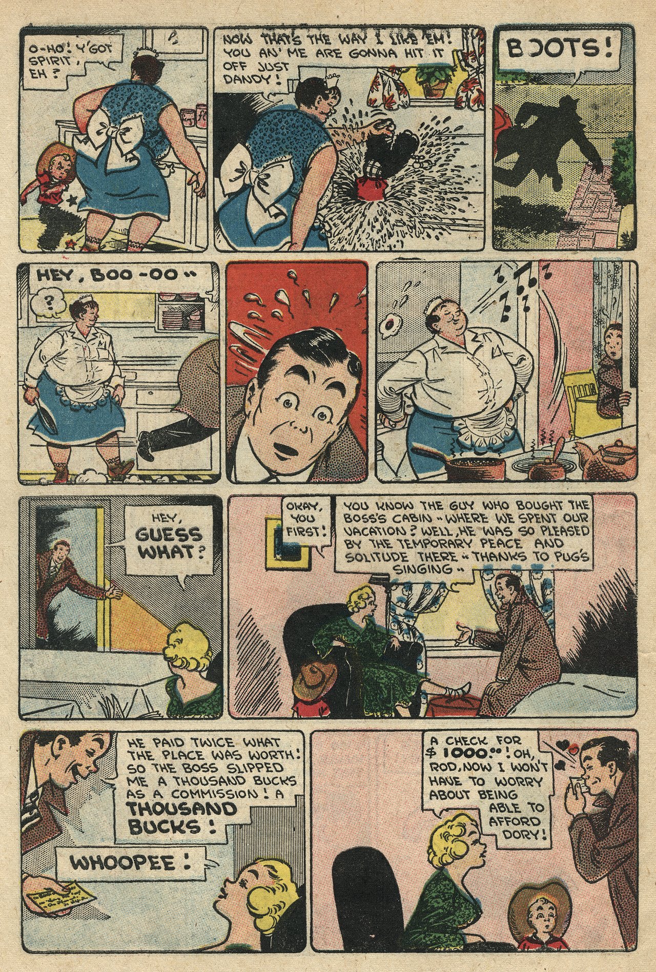 Read online Boots and Her Buddies (1955) comic -  Issue #3 - 8