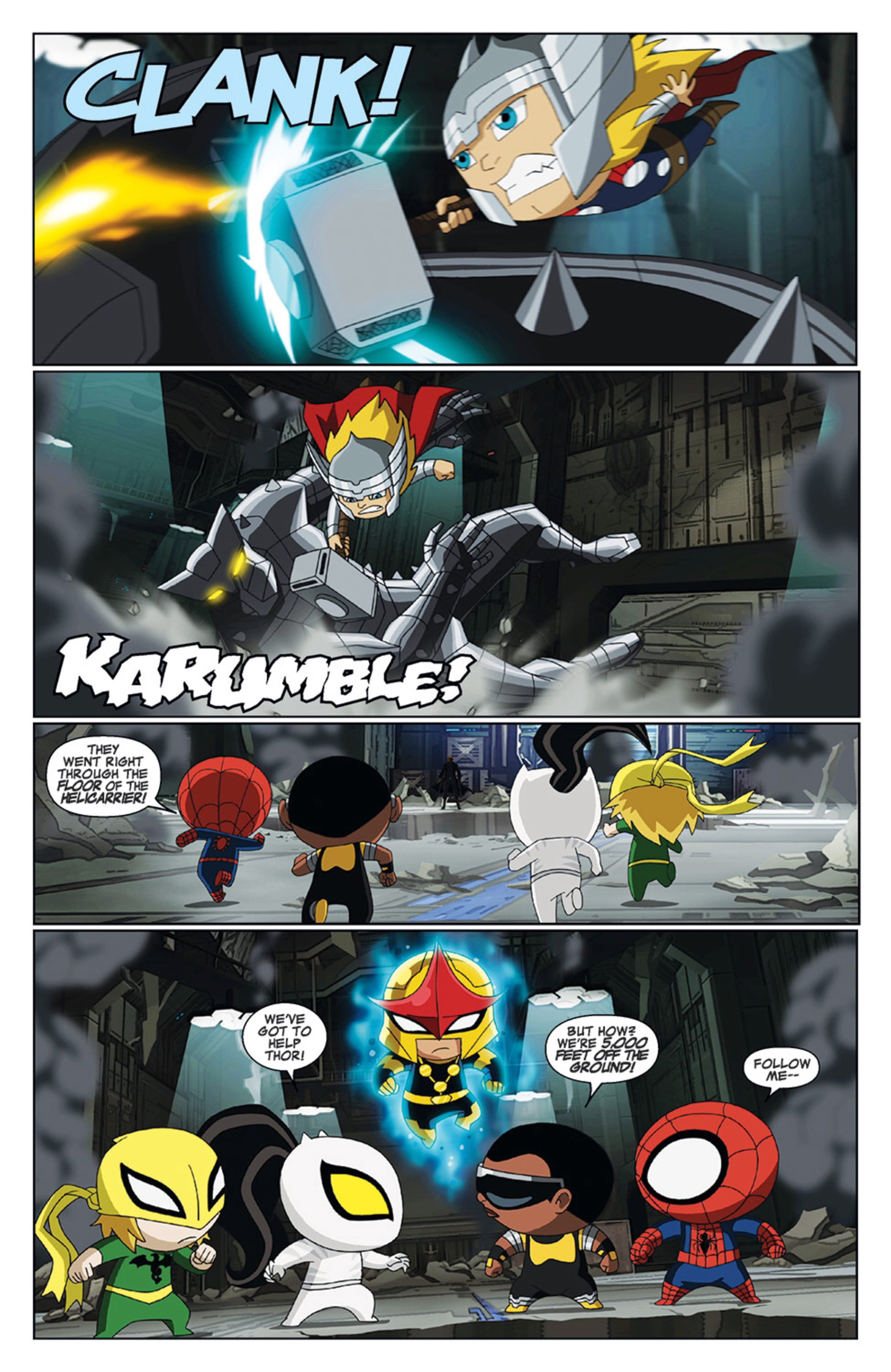 Read online Marvel Universe Ultimate Spider-Man: Web Warriors comic -  Issue #4 - 10