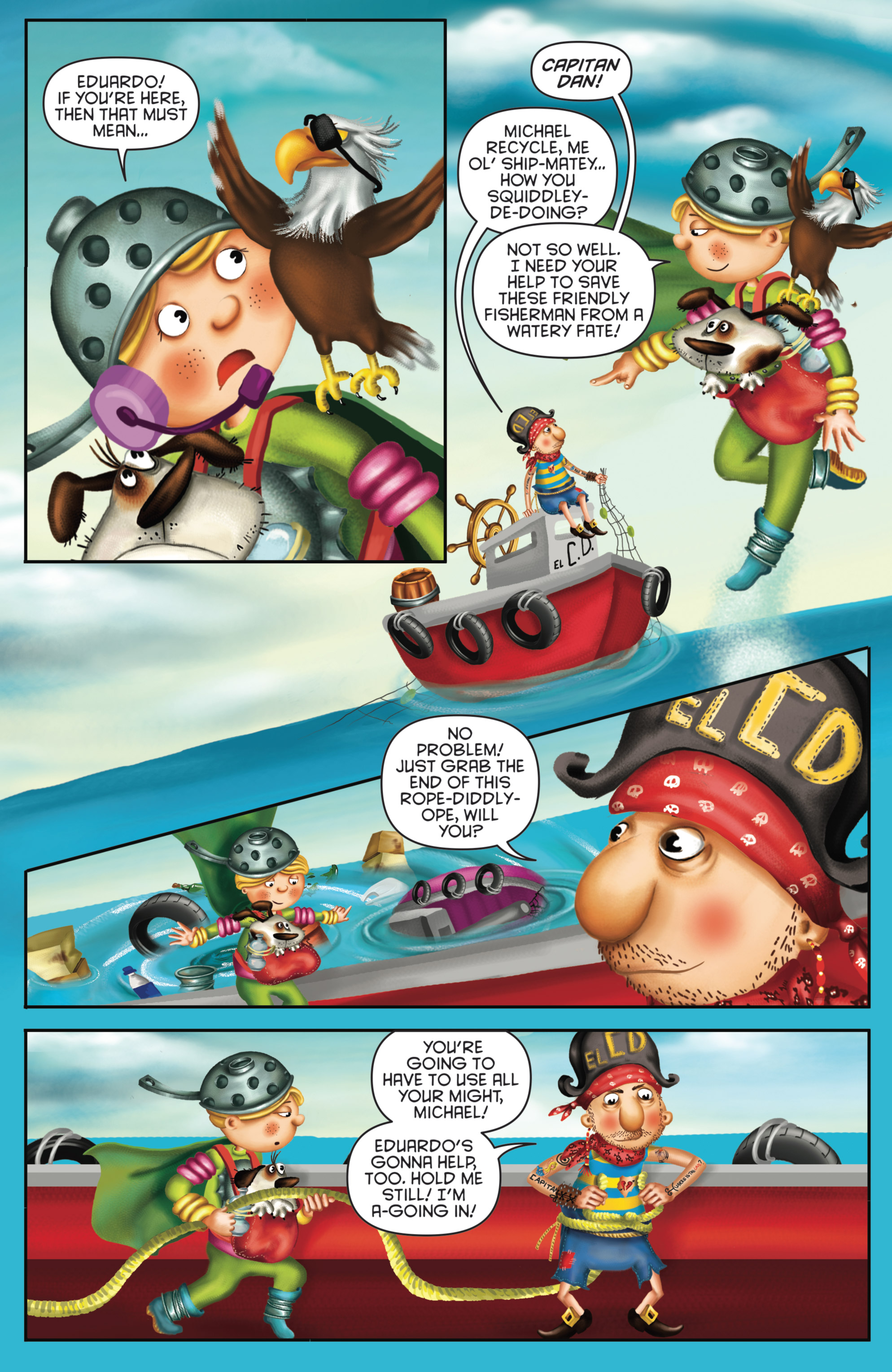 Read online Michael Recycle comic -  Issue #4 - 12