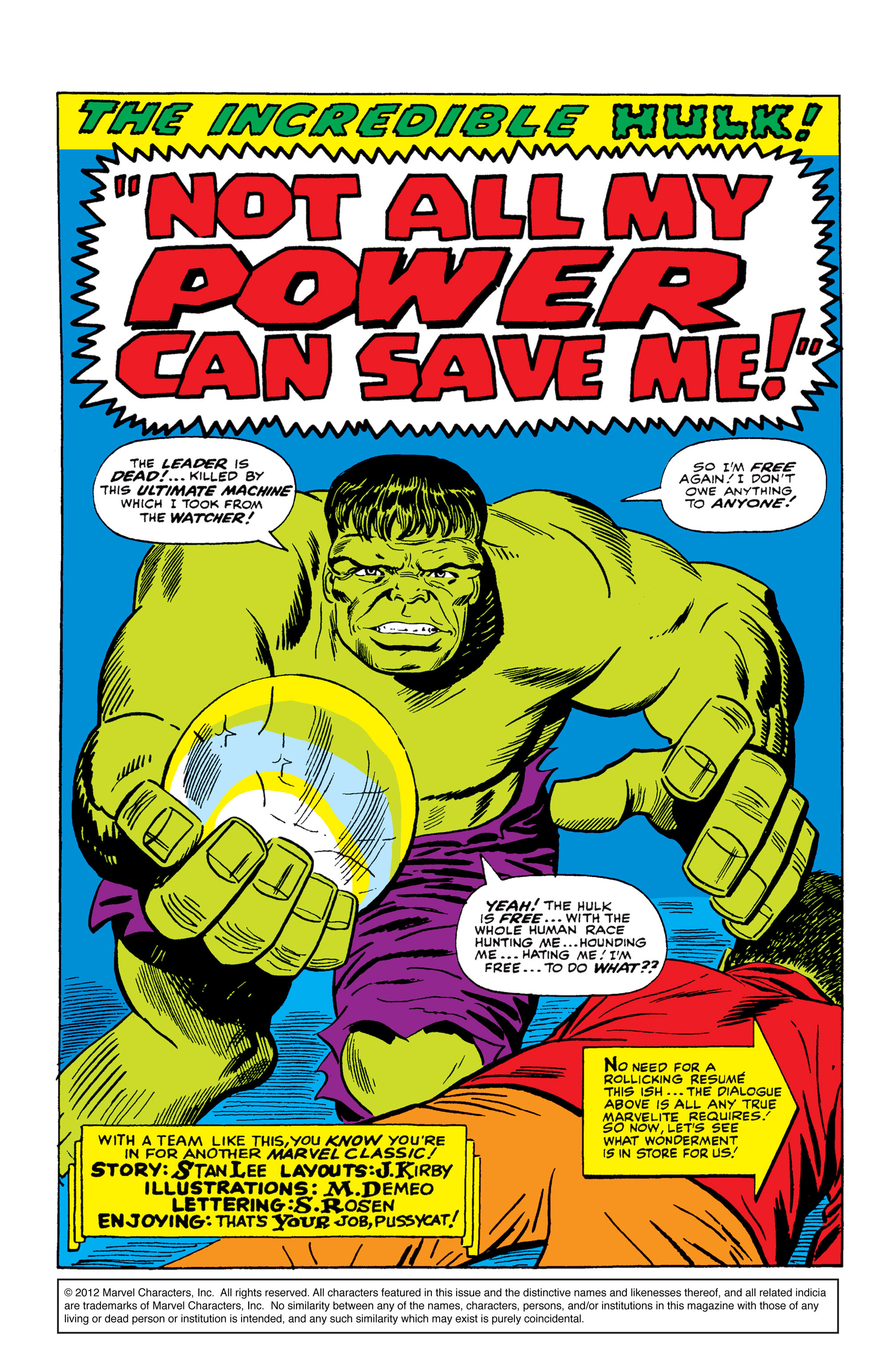 Read online Marvel Masterworks: The Incredible Hulk comic -  Issue # TPB 2 (Part 2) - 90