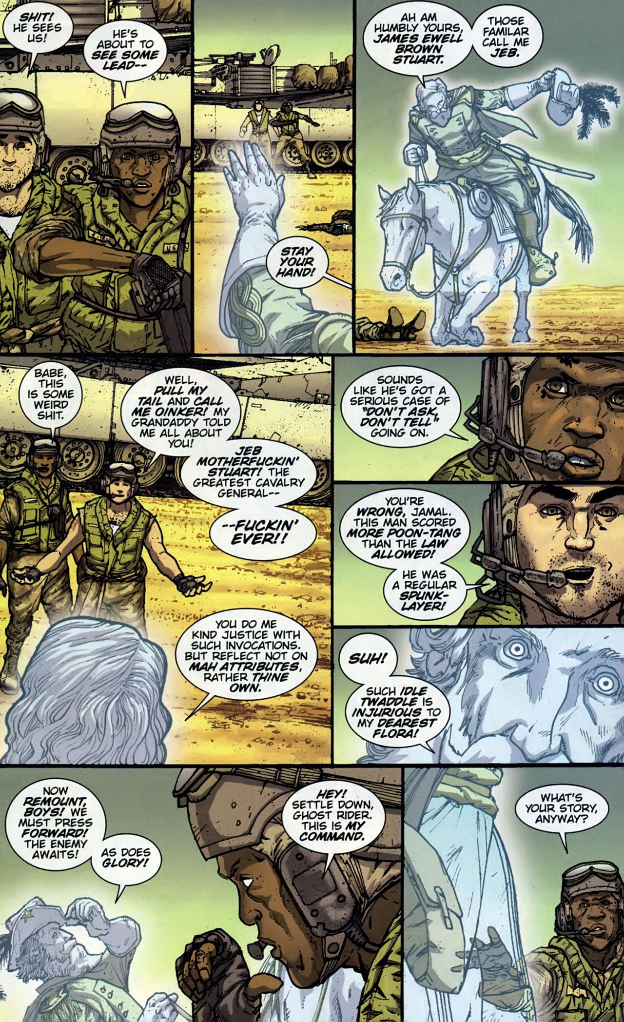 Read online The Haunted Tank comic -  Issue #1 - 9
