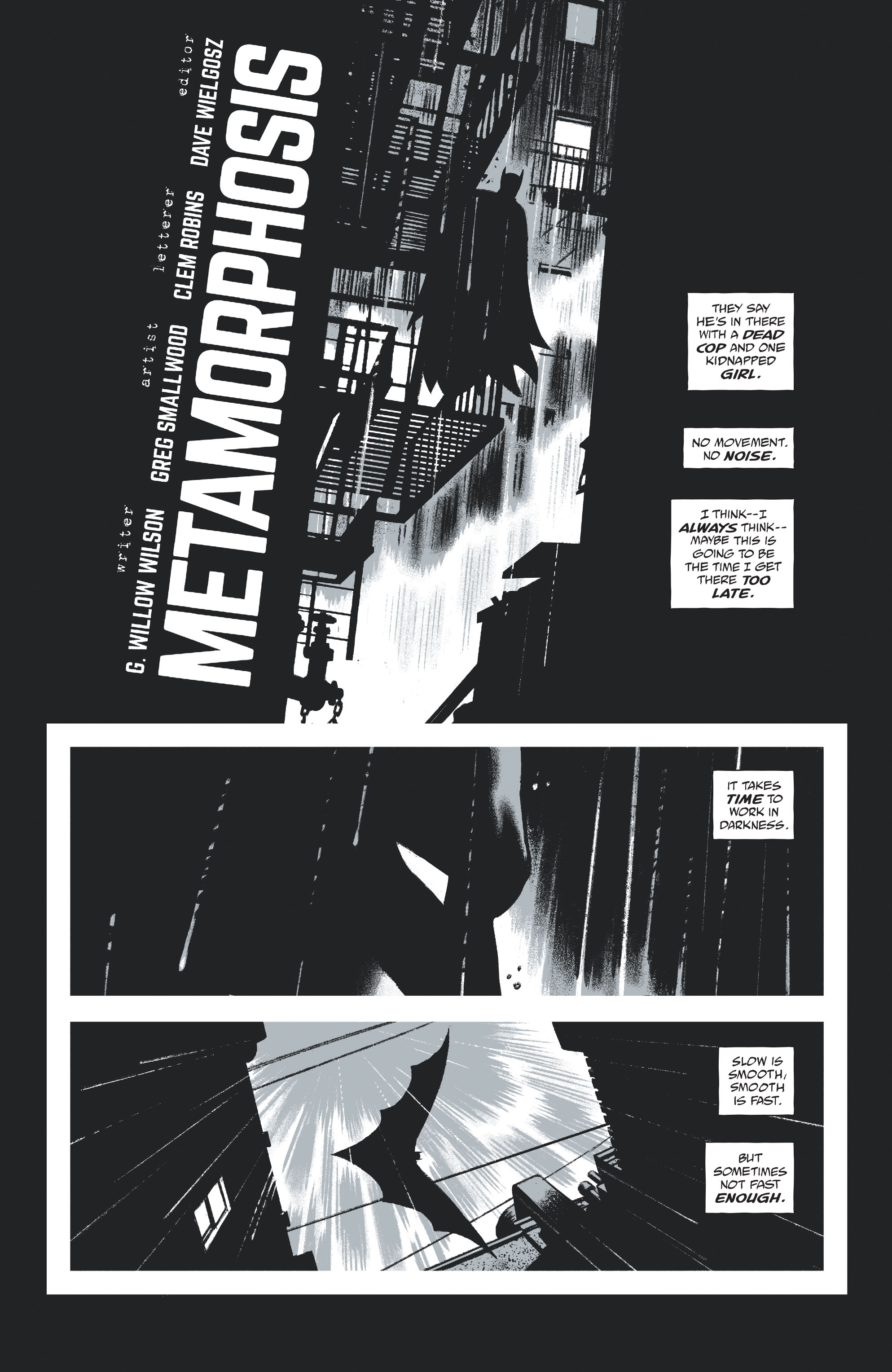 Read online Batman Black & White comic -  Issue #1 - 35