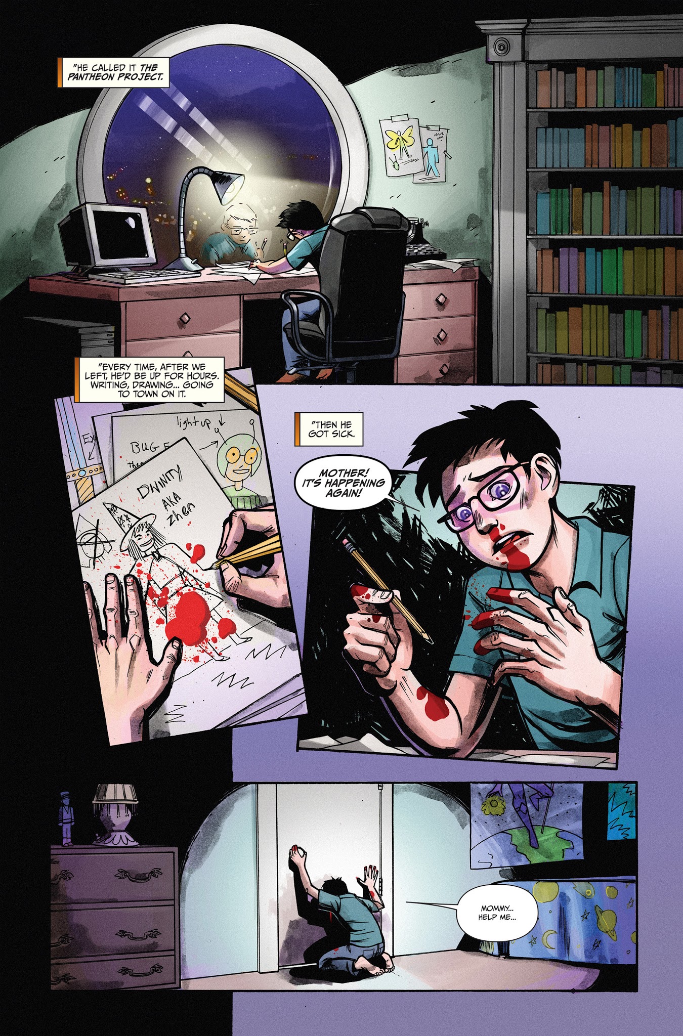 Read online The Pantheon Project comic -  Issue #1 - 6