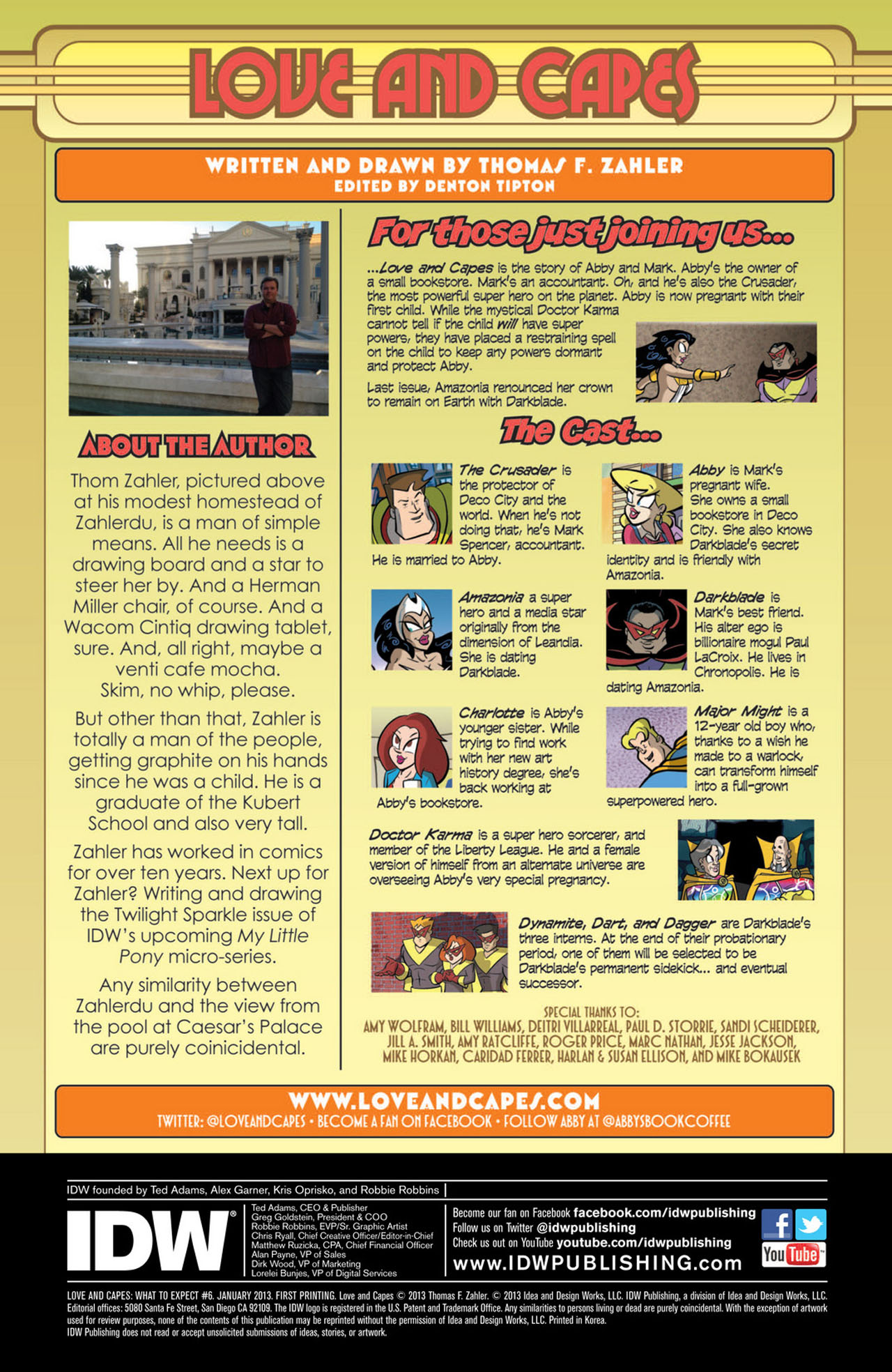 Read online Love and Capes: What to Expect comic -  Issue #6 - 2