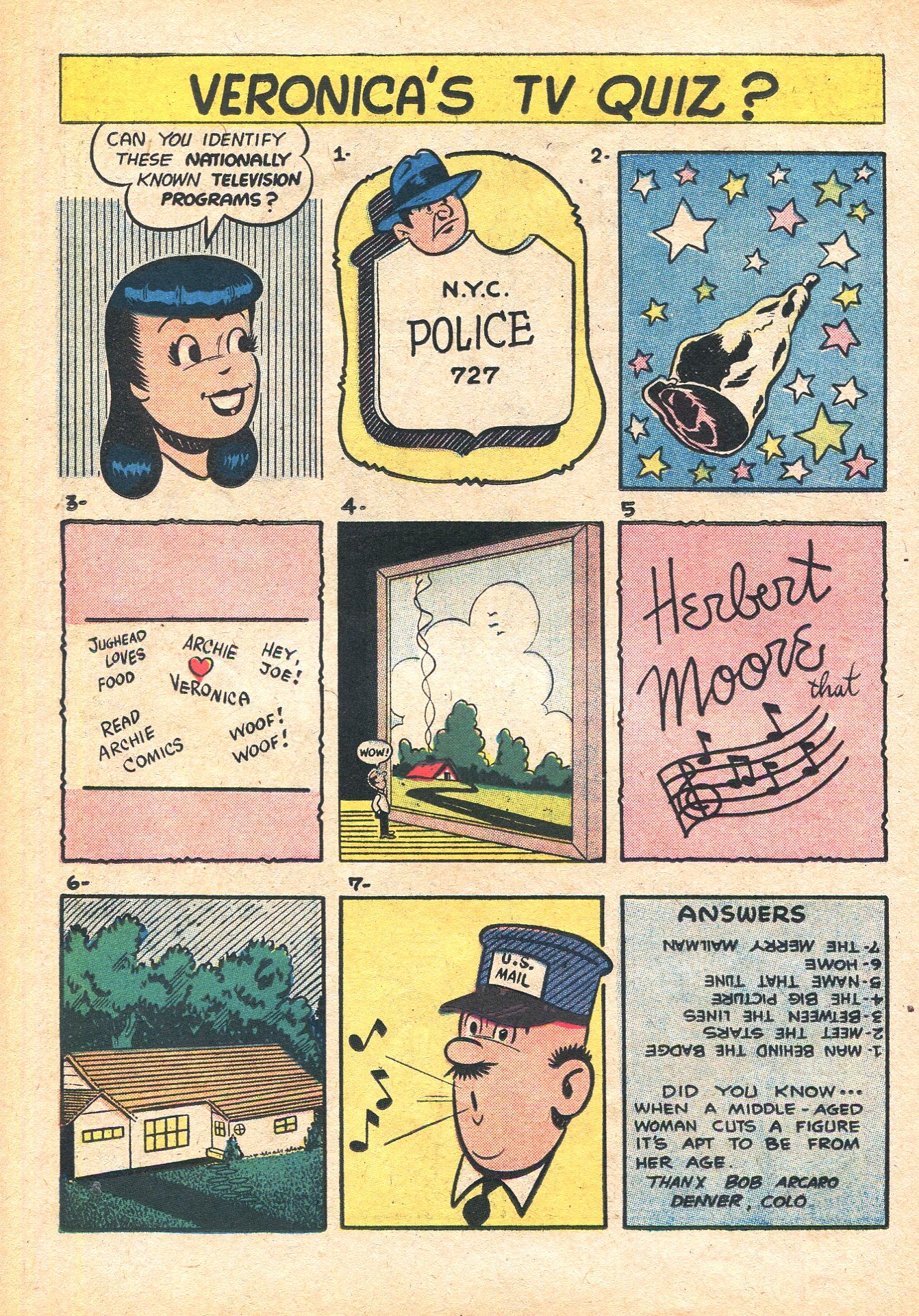Read online Archie's Joke Book Magazine comic -  Issue #25 - 14