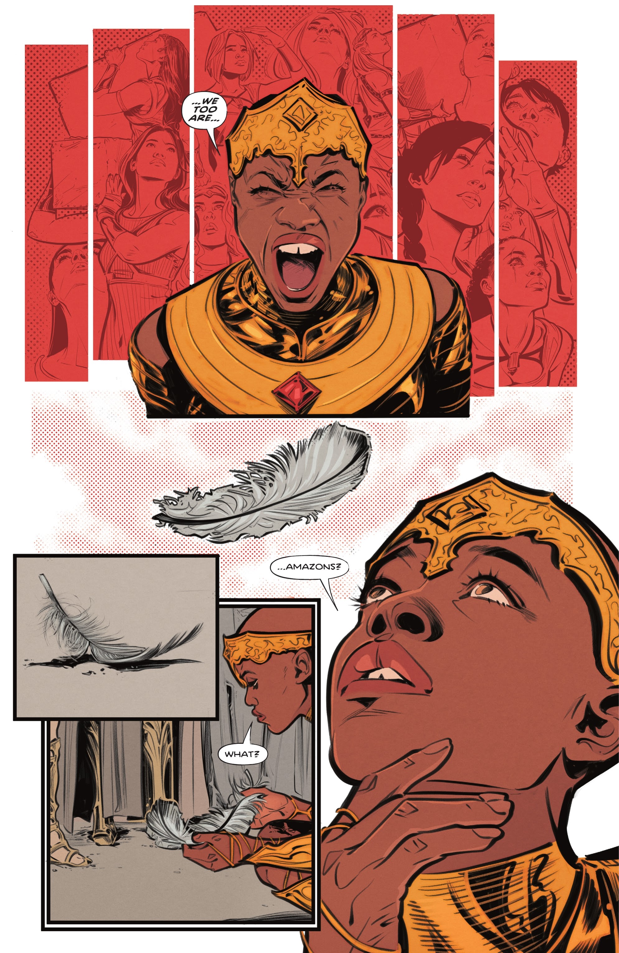 Read online Trial of the Amazons comic -  Issue #1 - 12