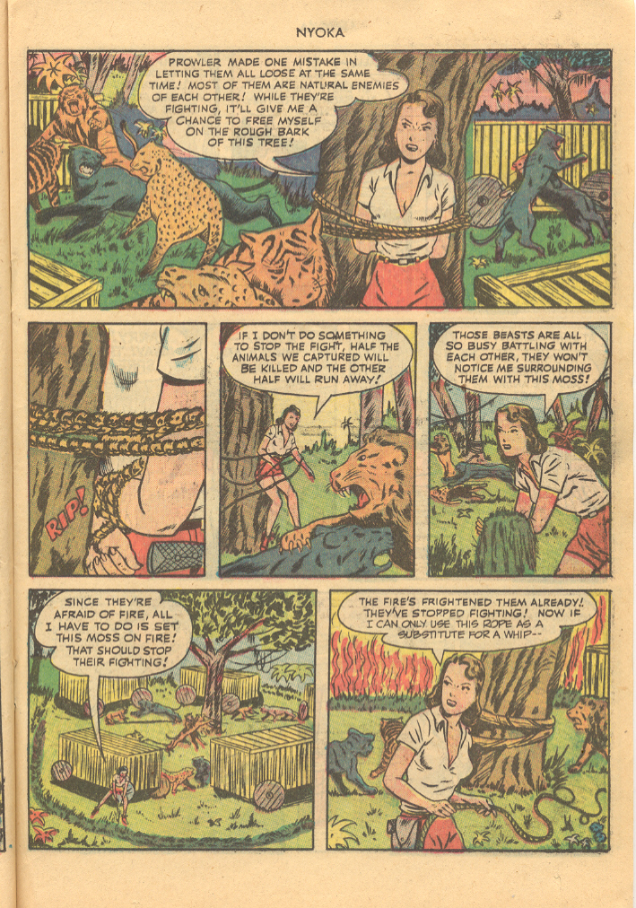 Read online Nyoka the Jungle Girl (1945) comic -  Issue #27 - 25