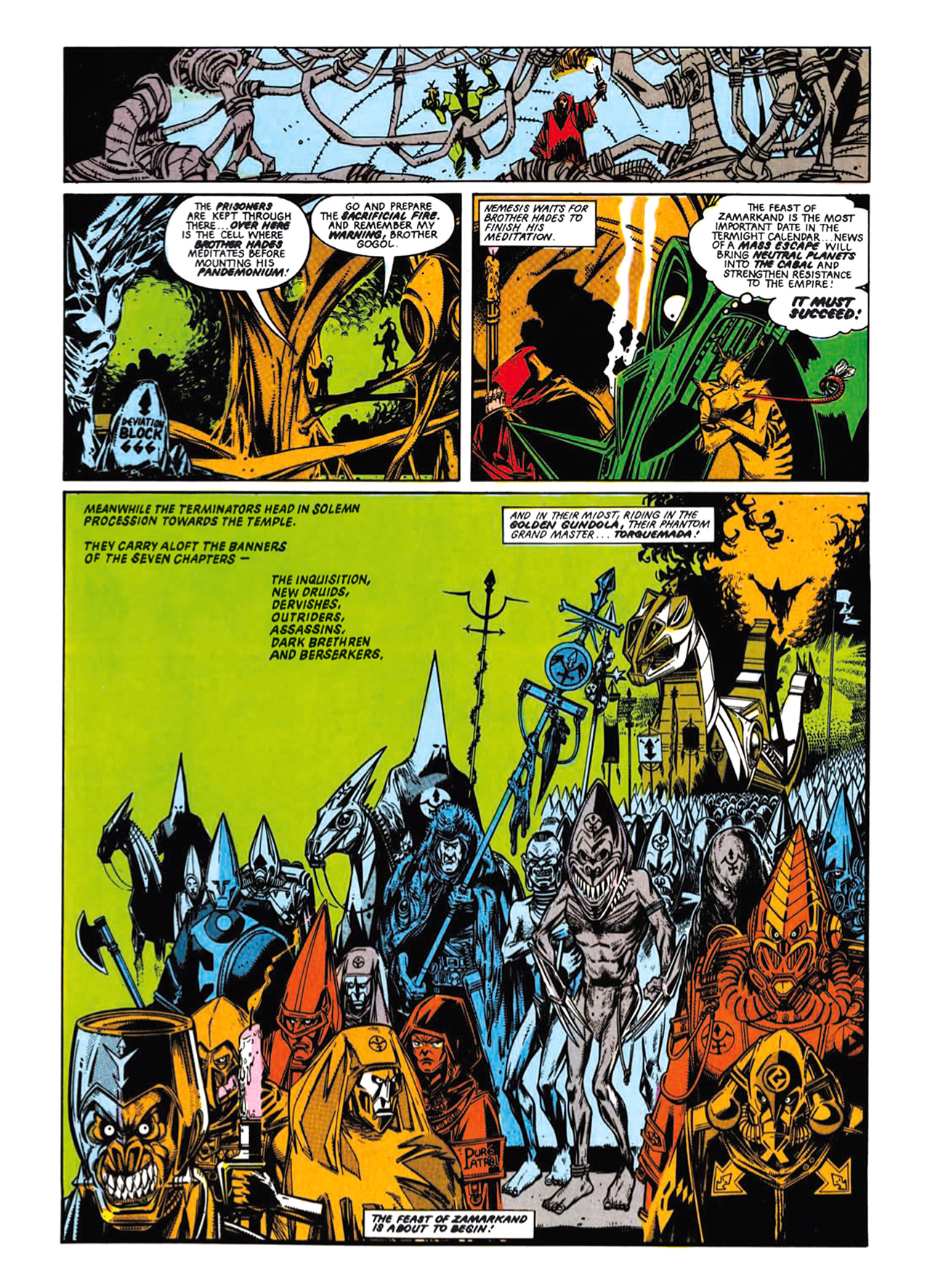 Read online Nemesis The Warlock comic -  Issue # TPB Deviant Edition - 54