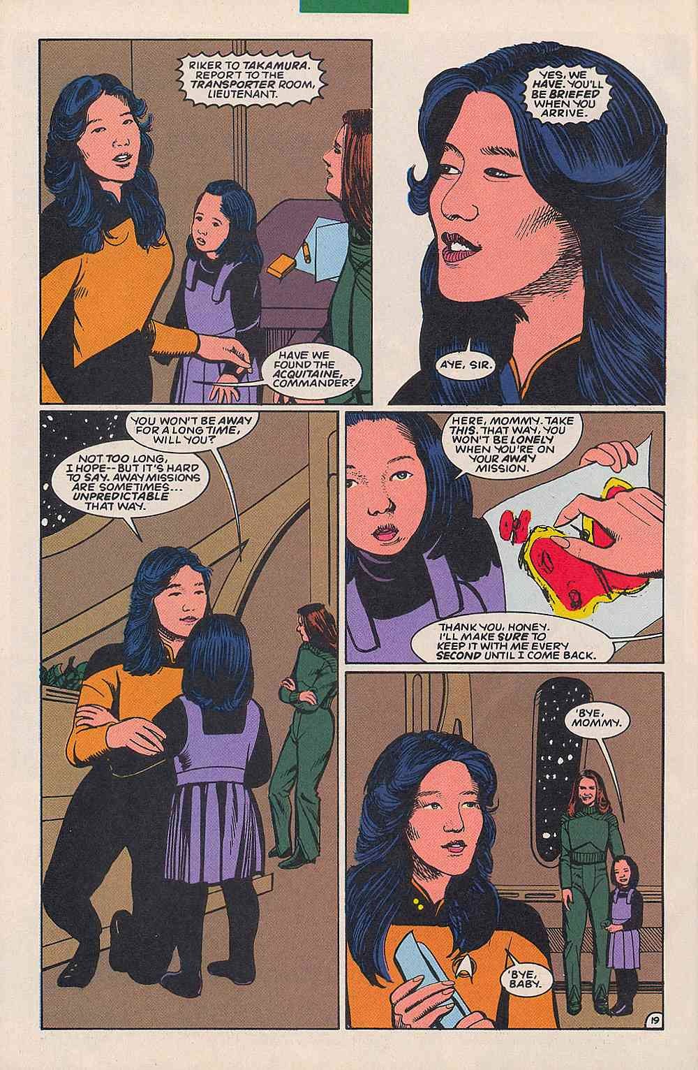 Read online Star Trek: The Next Generation (1989) comic -  Issue #59 - 19