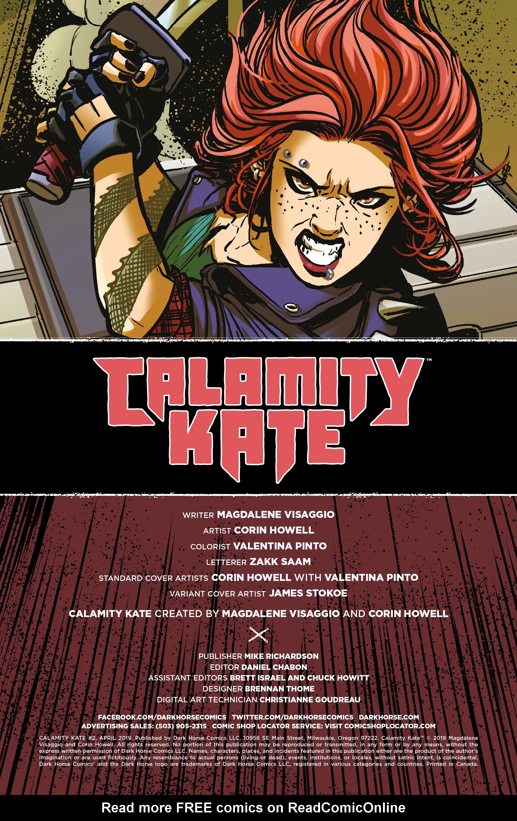 Read online Calamity Kate comic -  Issue #2 - 2