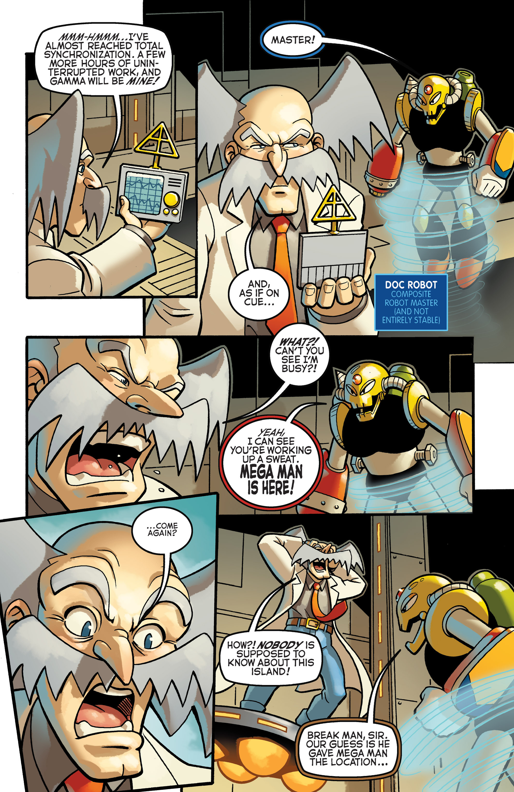Read online Mega Man comic -  Issue #46 - 4