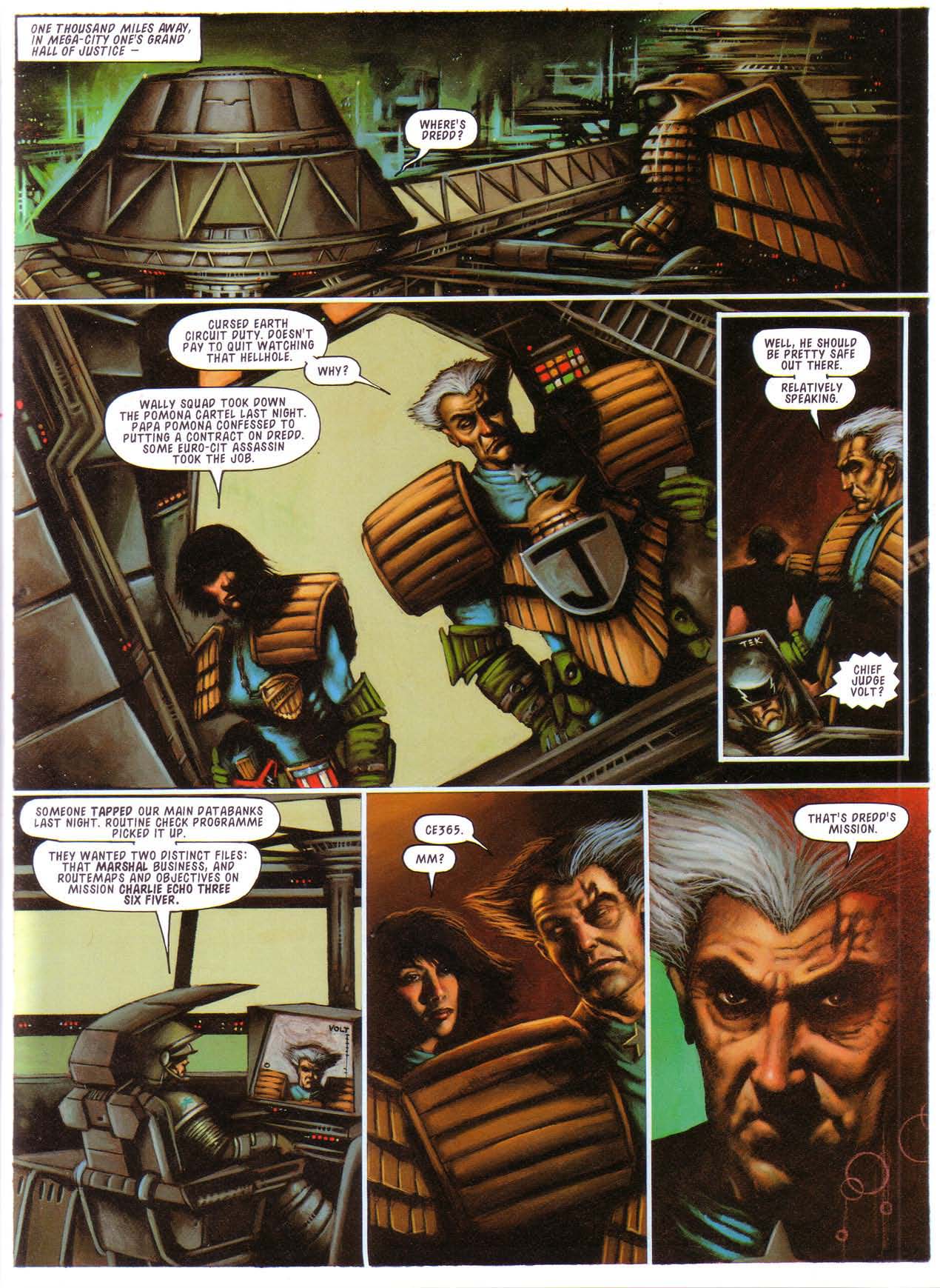 Read online Judge Dredd: Goodnight Kiss comic -  Issue # TPB - 41