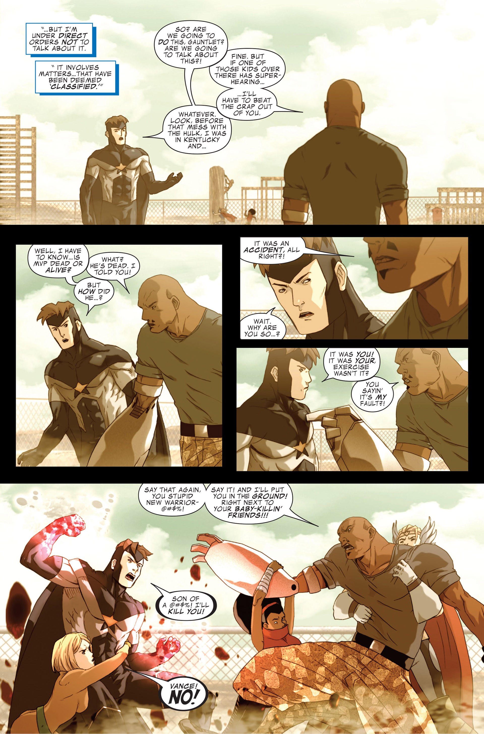 Read online Avengers: The Initiative comic -  Issue #6 - 19