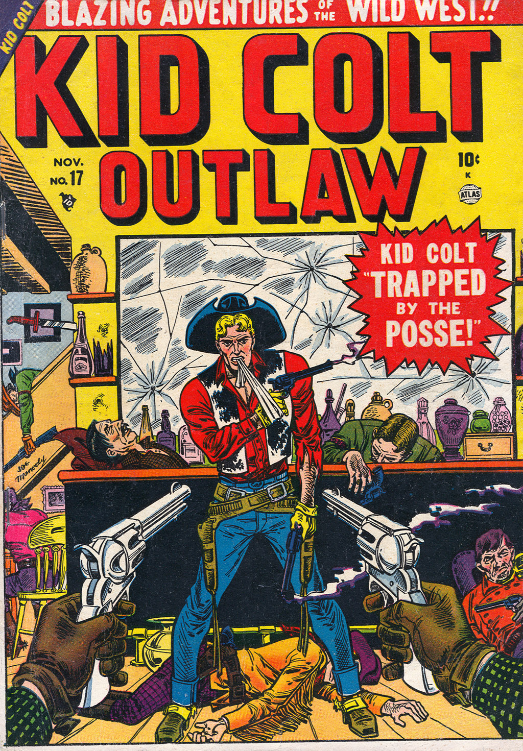 Read online Kid Colt Outlaw comic -  Issue #17 - 1