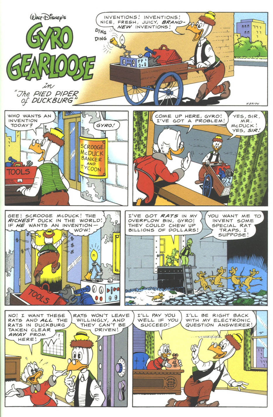 Read online Walt Disney's Comics and Stories comic -  Issue #621 - 59