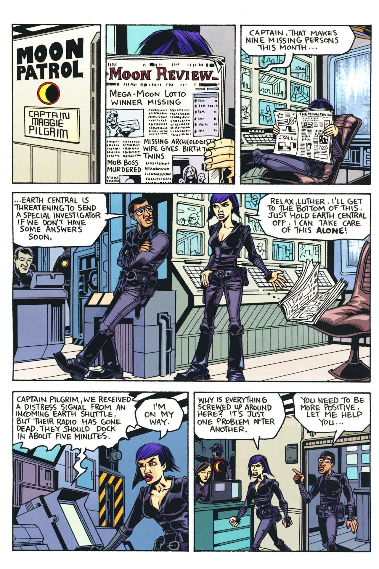 Read online Werewolves on the Moon: Versus Vampires comic -  Issue #1 - 6