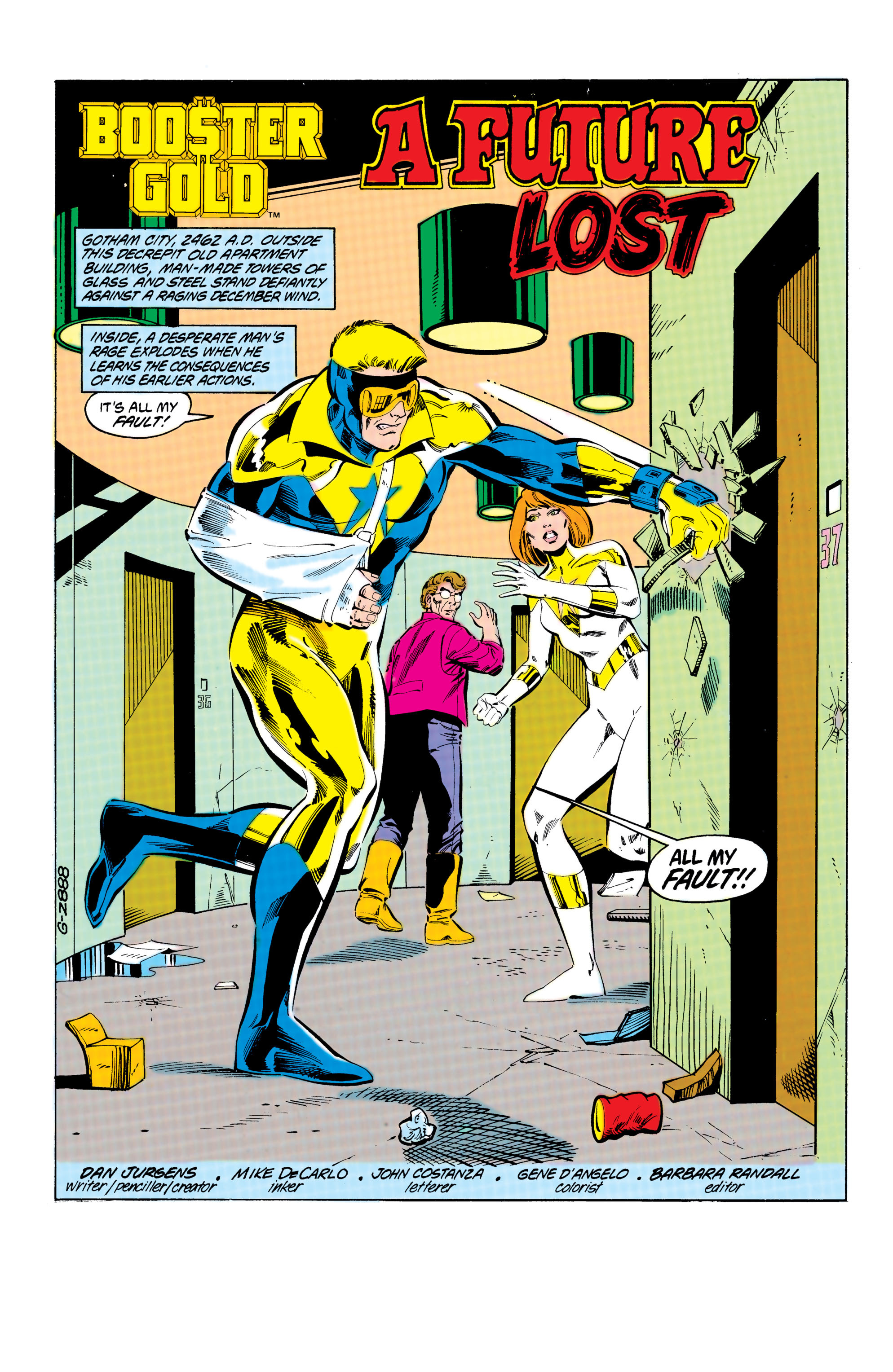 Read online Booster Gold (1986) comic -  Issue #14 - 2