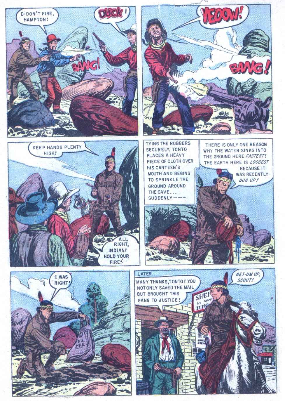 Read online Lone Ranger's Companion Tonto comic -  Issue #22 - 34
