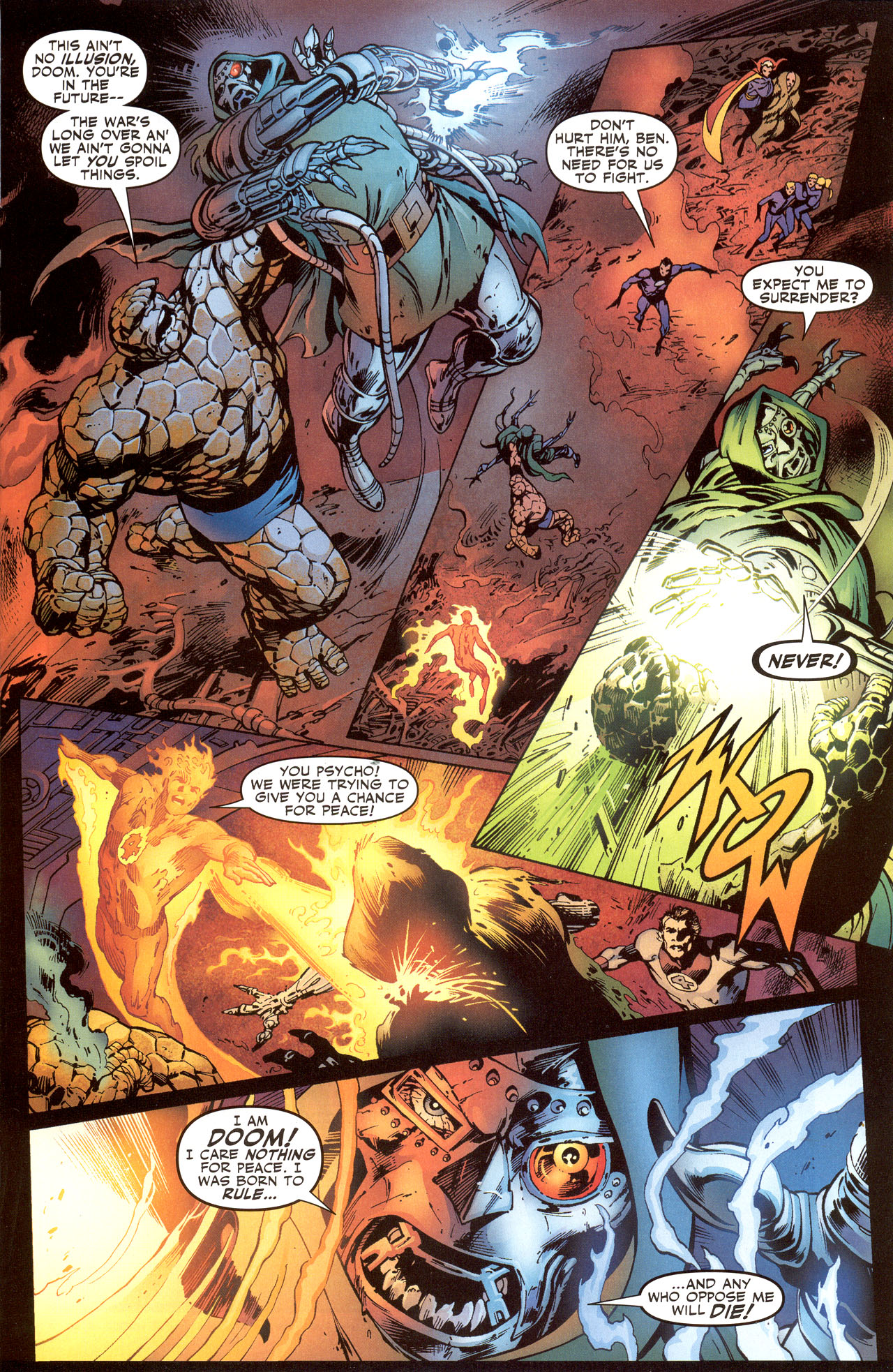Read online Fantastic Four: The End comic -  Issue #6 - 10