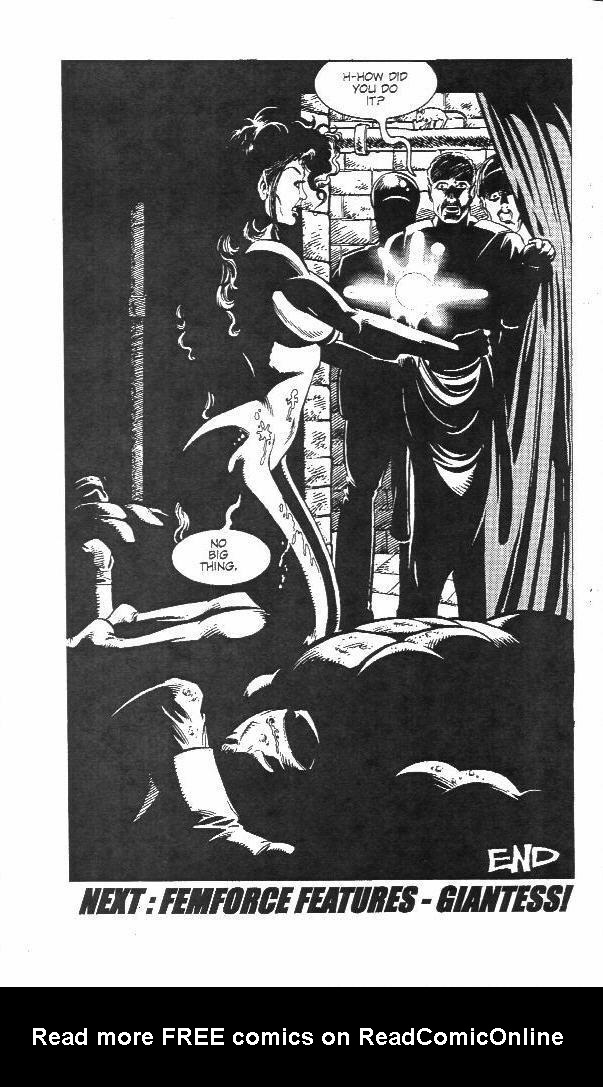 Read online Femforce: Claws of the She-Cat comic -  Issue # Full - 14