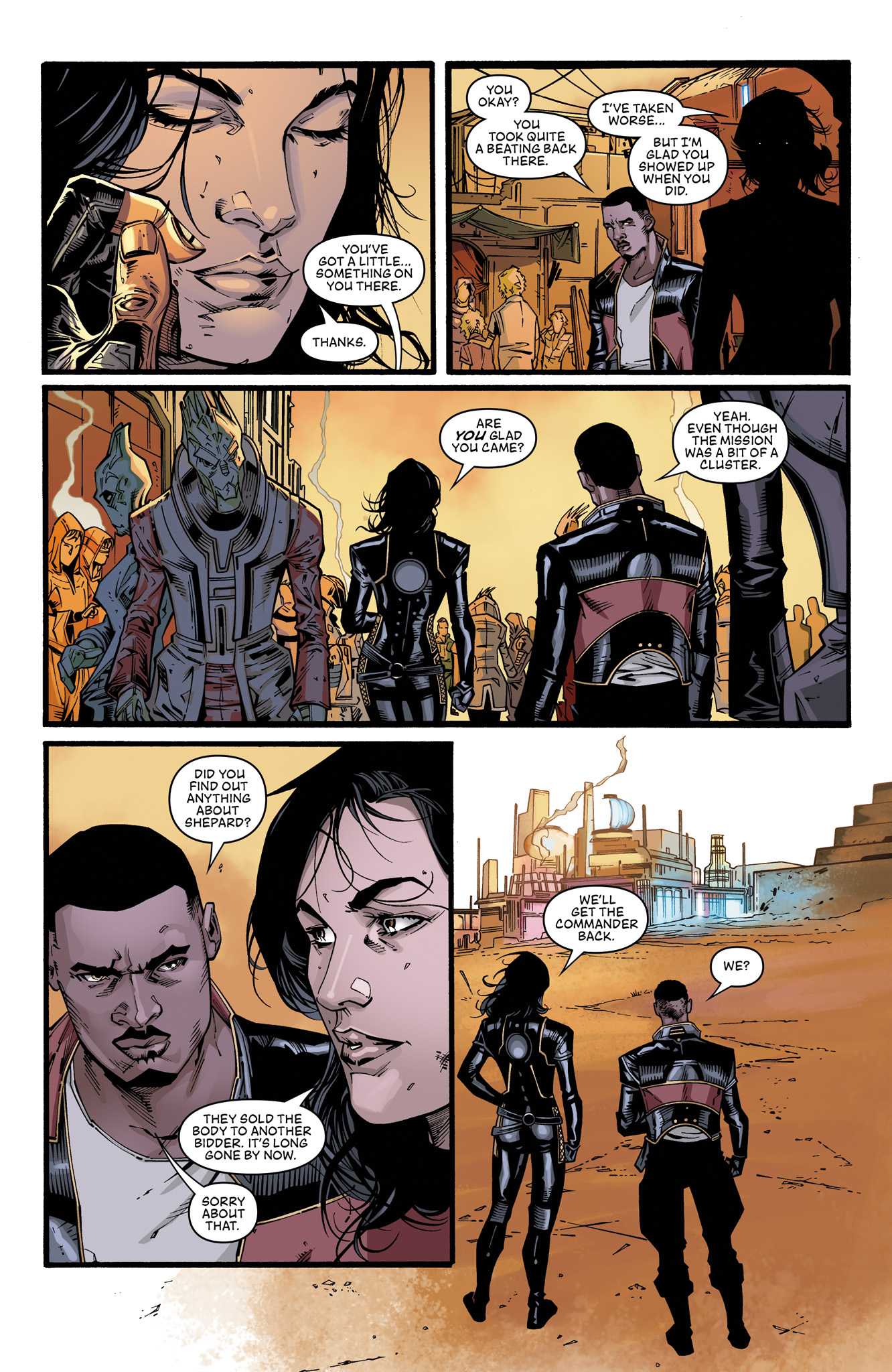 Read online Mass Effect: Foundation comic -  Issue #6 - 22