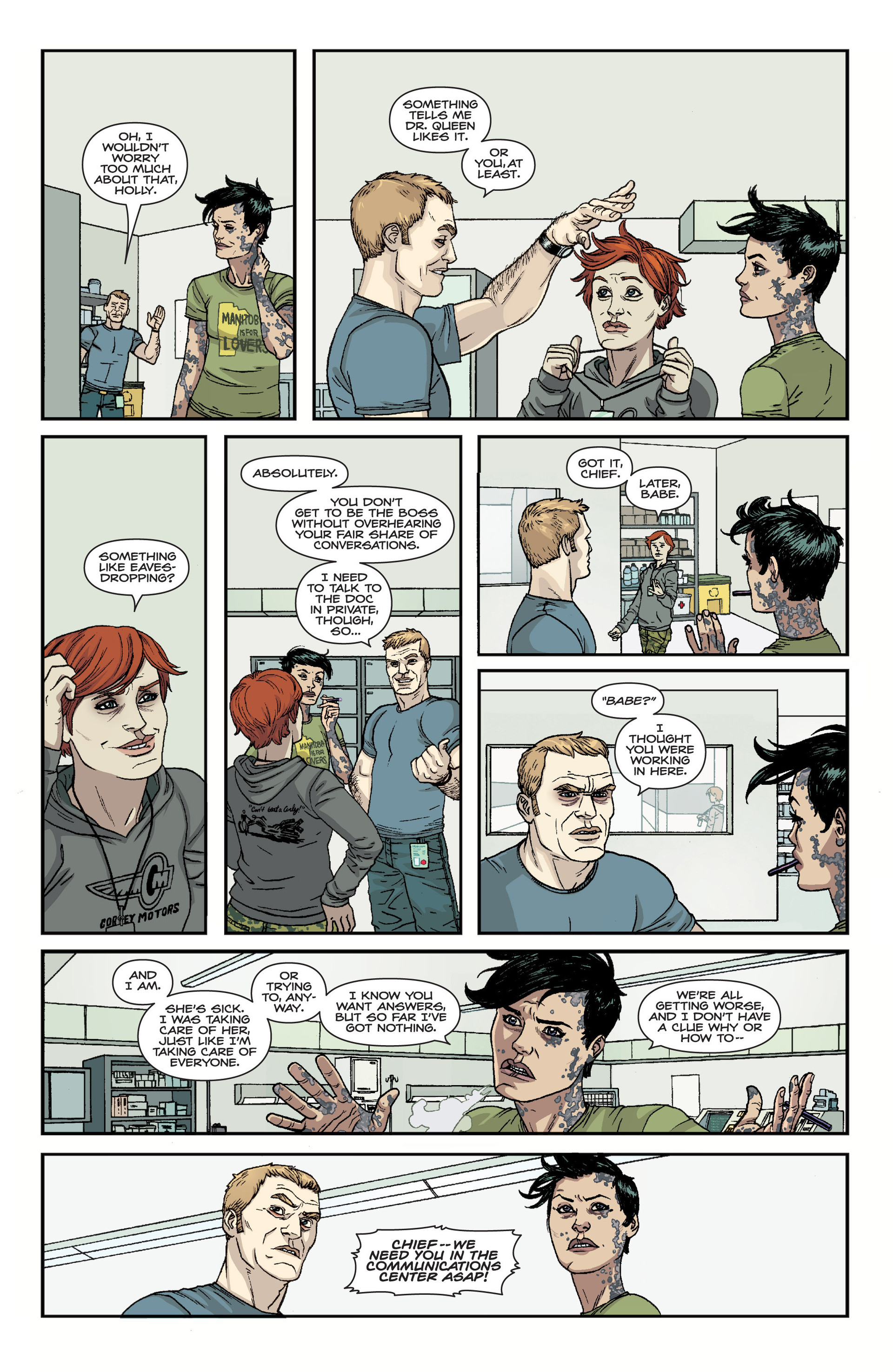 Read online Nowhere Men comic -  Issue #1 - 16