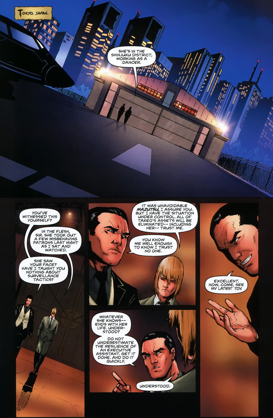 Executive Assistant: Assassins issue 1 - Page 12